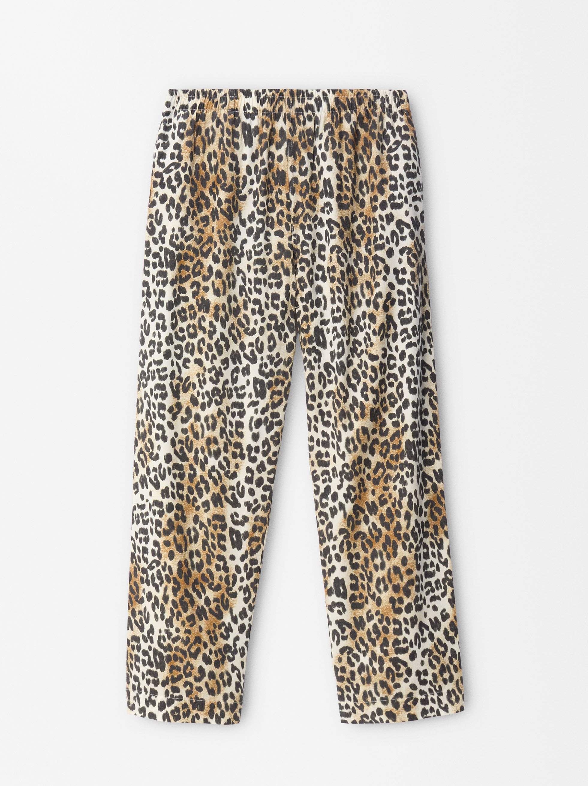 Leopard print trousers image number 5.0