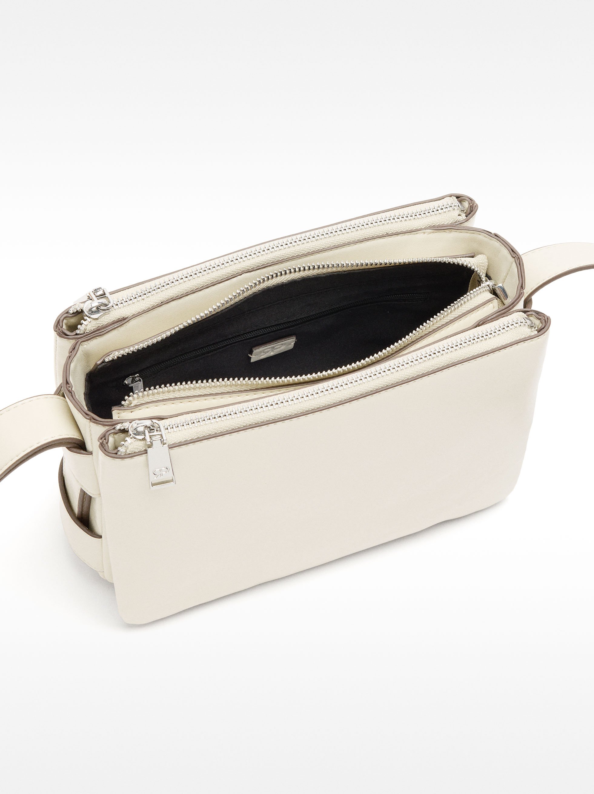 Crossbody bag with outer pockets image number 3.0