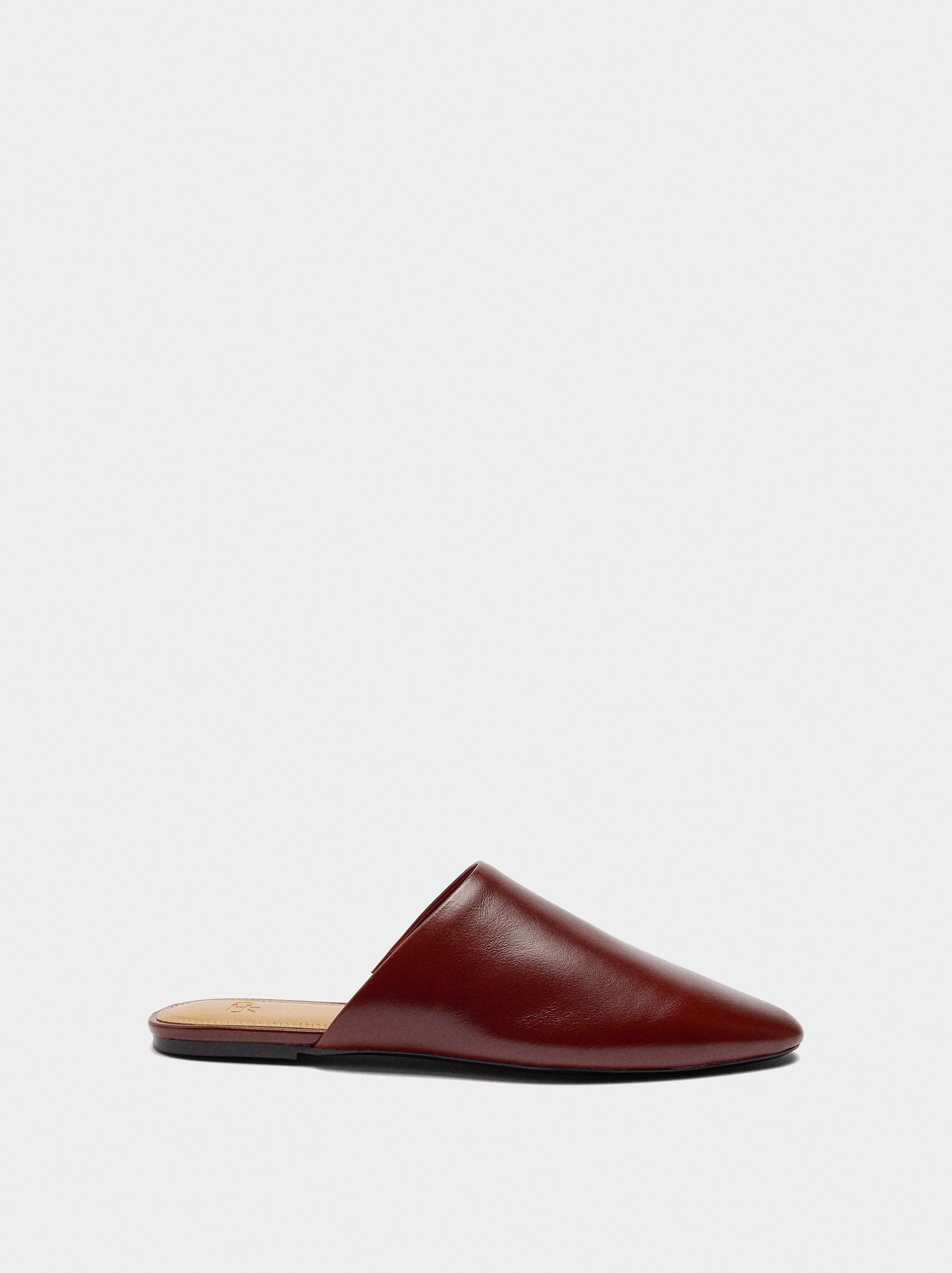 Leather mule shoes image number 0.0
