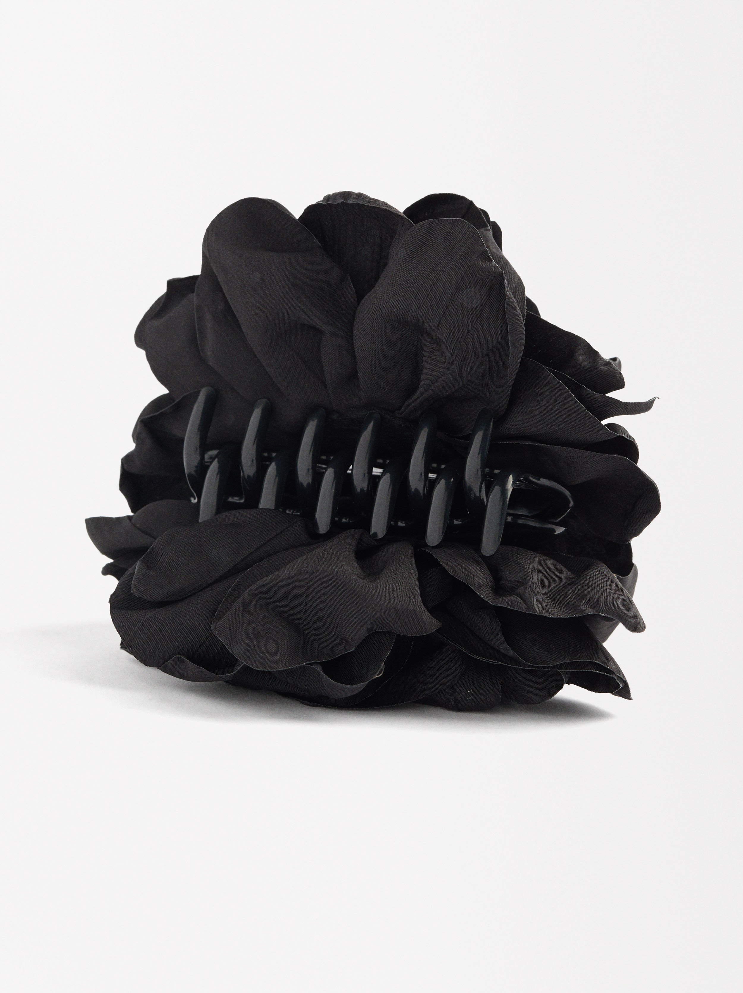 Mola de cabelo flor com strass image number 2.0