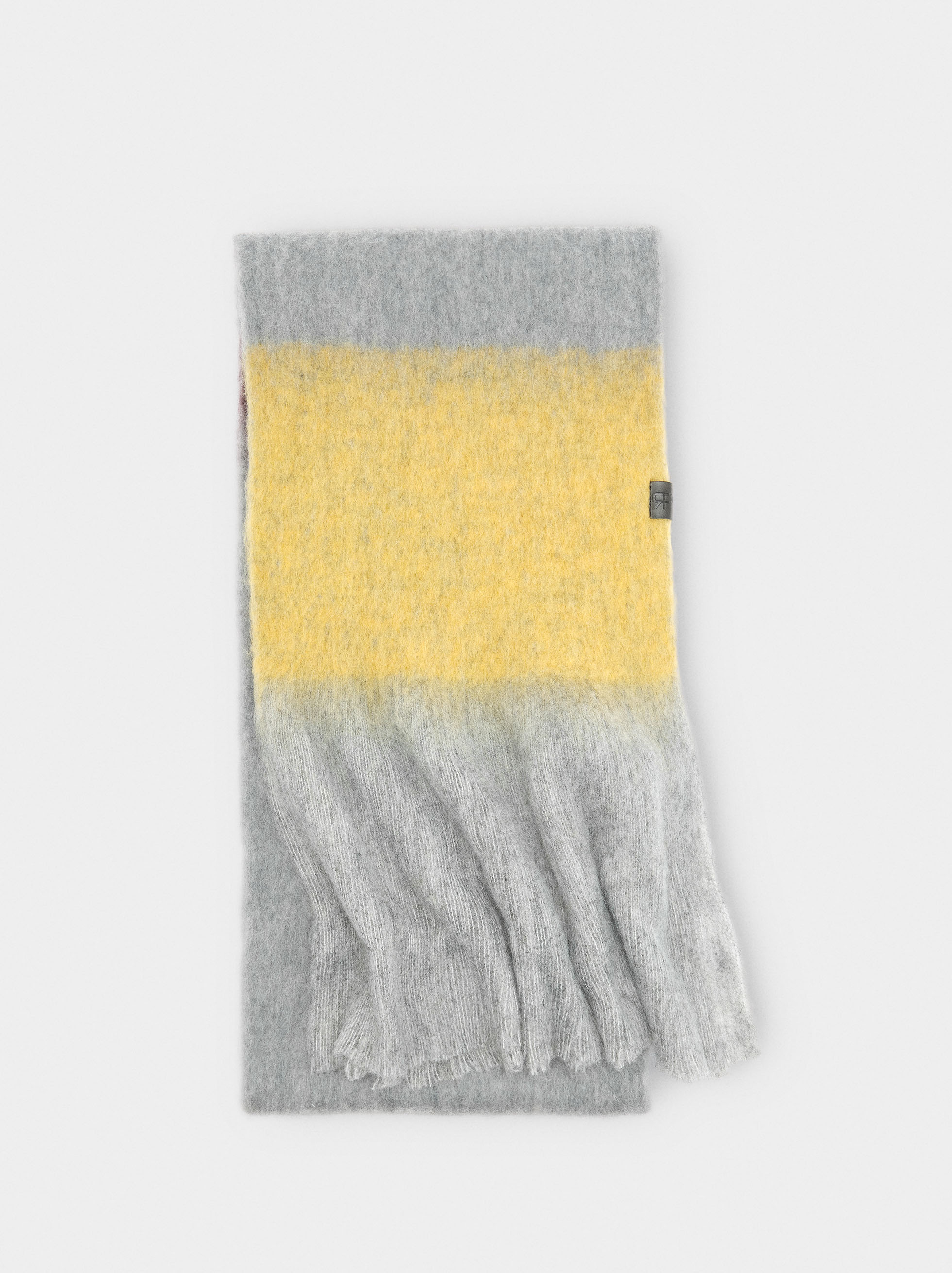 Scarf with wool blend image number 0.0