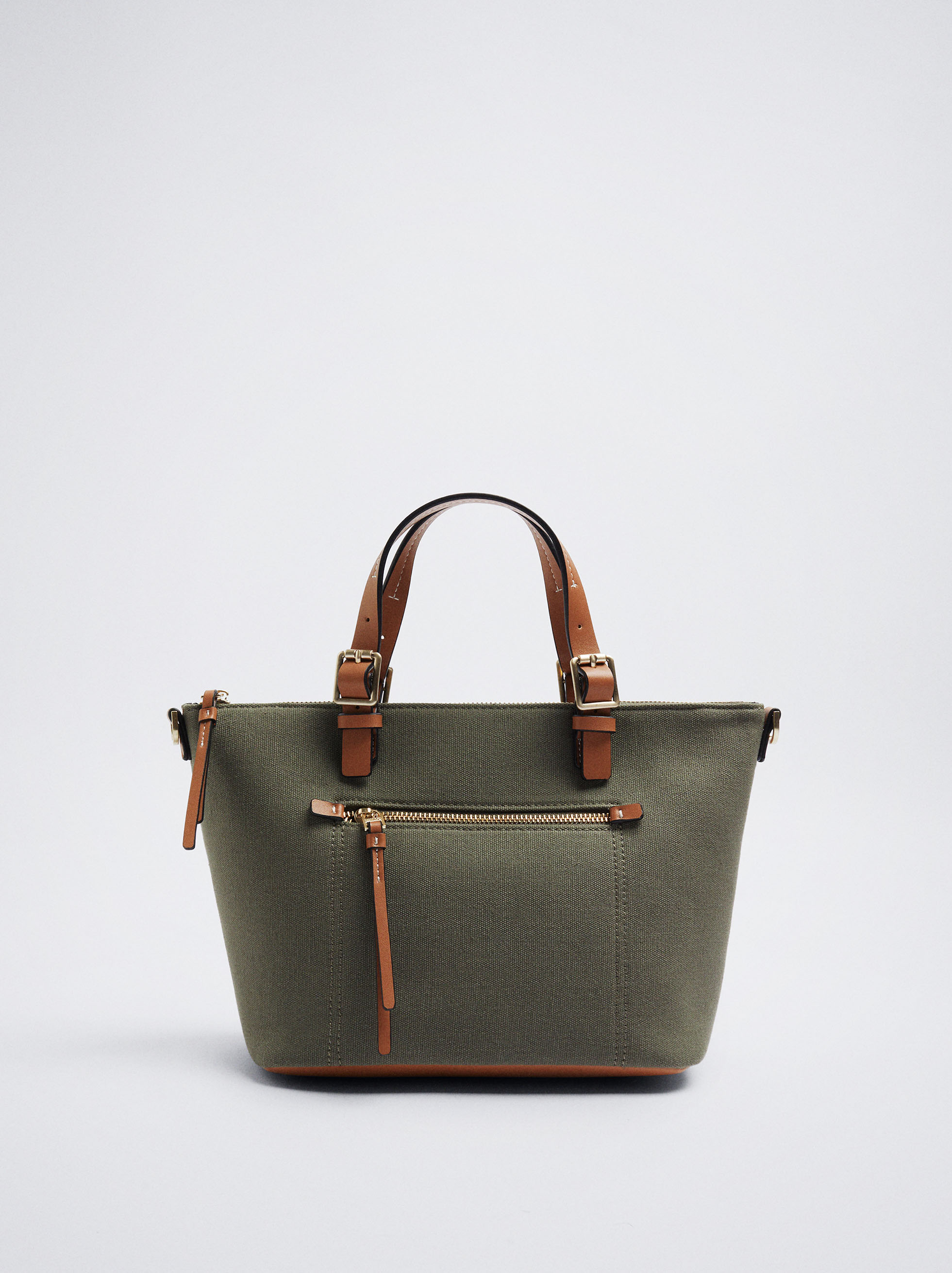 Canvas Tote Bag Ecru Woman Tote bags