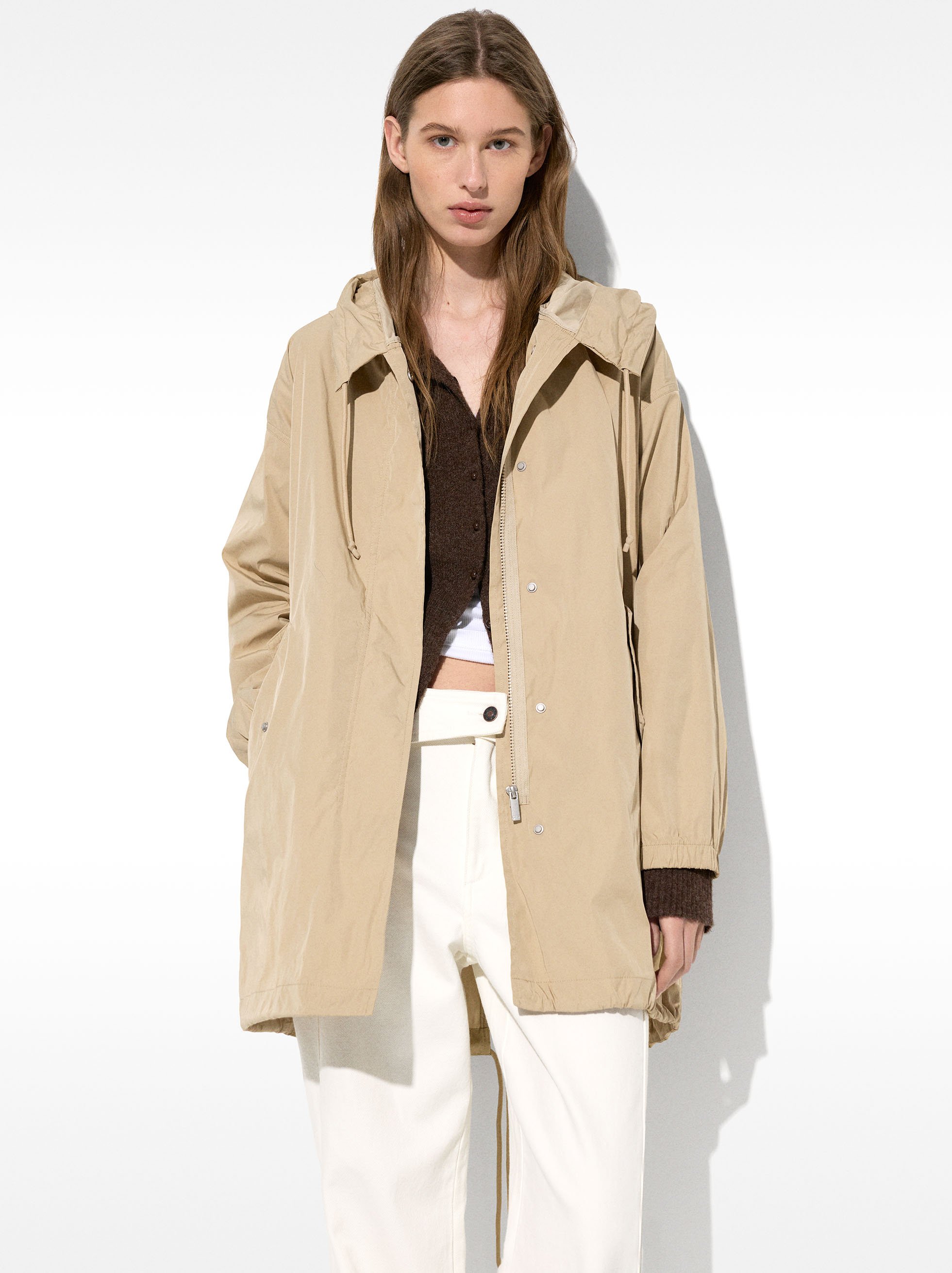 Parka de gola alta image number 1.0