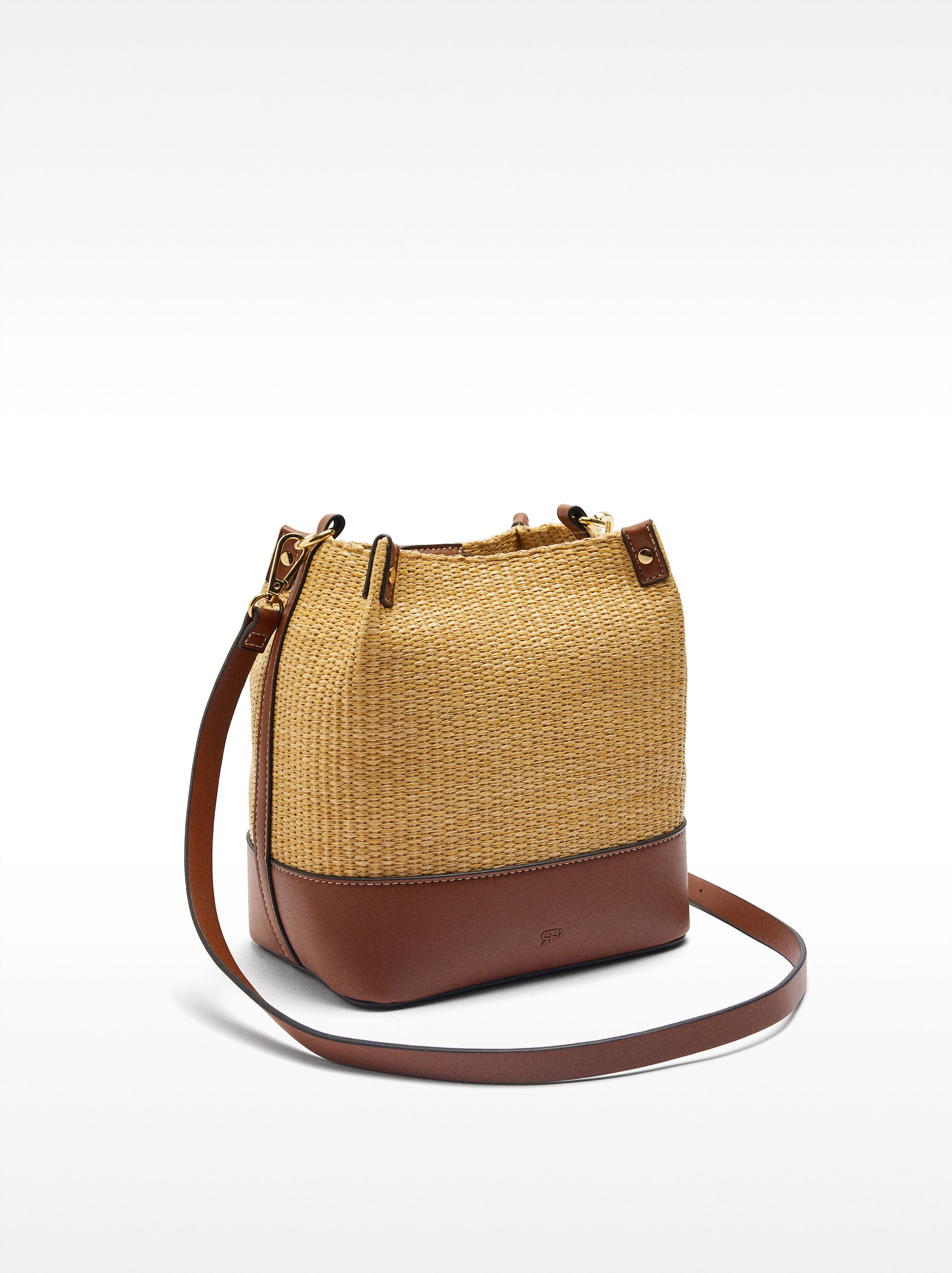 Beuteltasche mit Stroheffekt image number 3.0