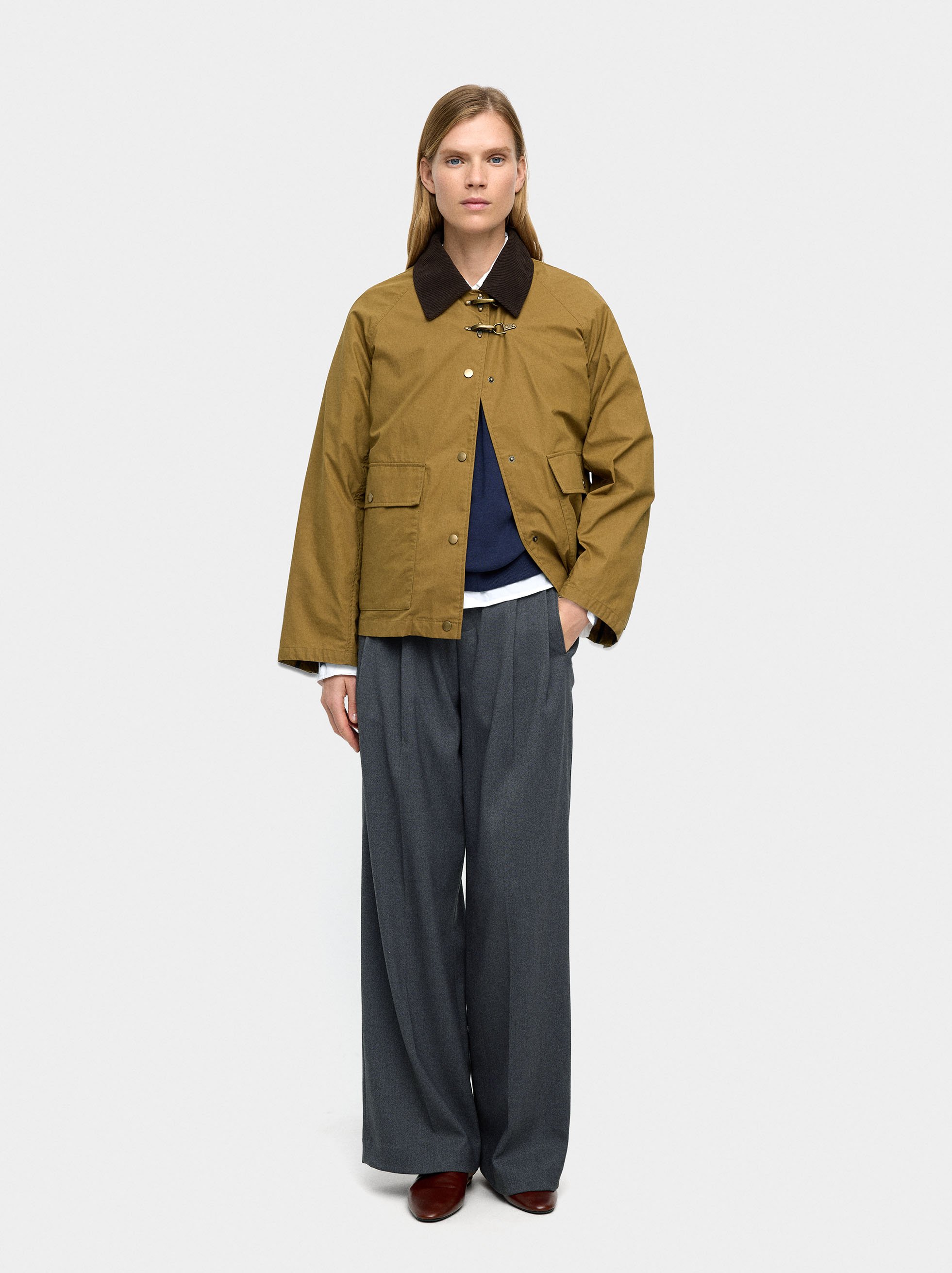 Cotton jacket with vest image number 2.0