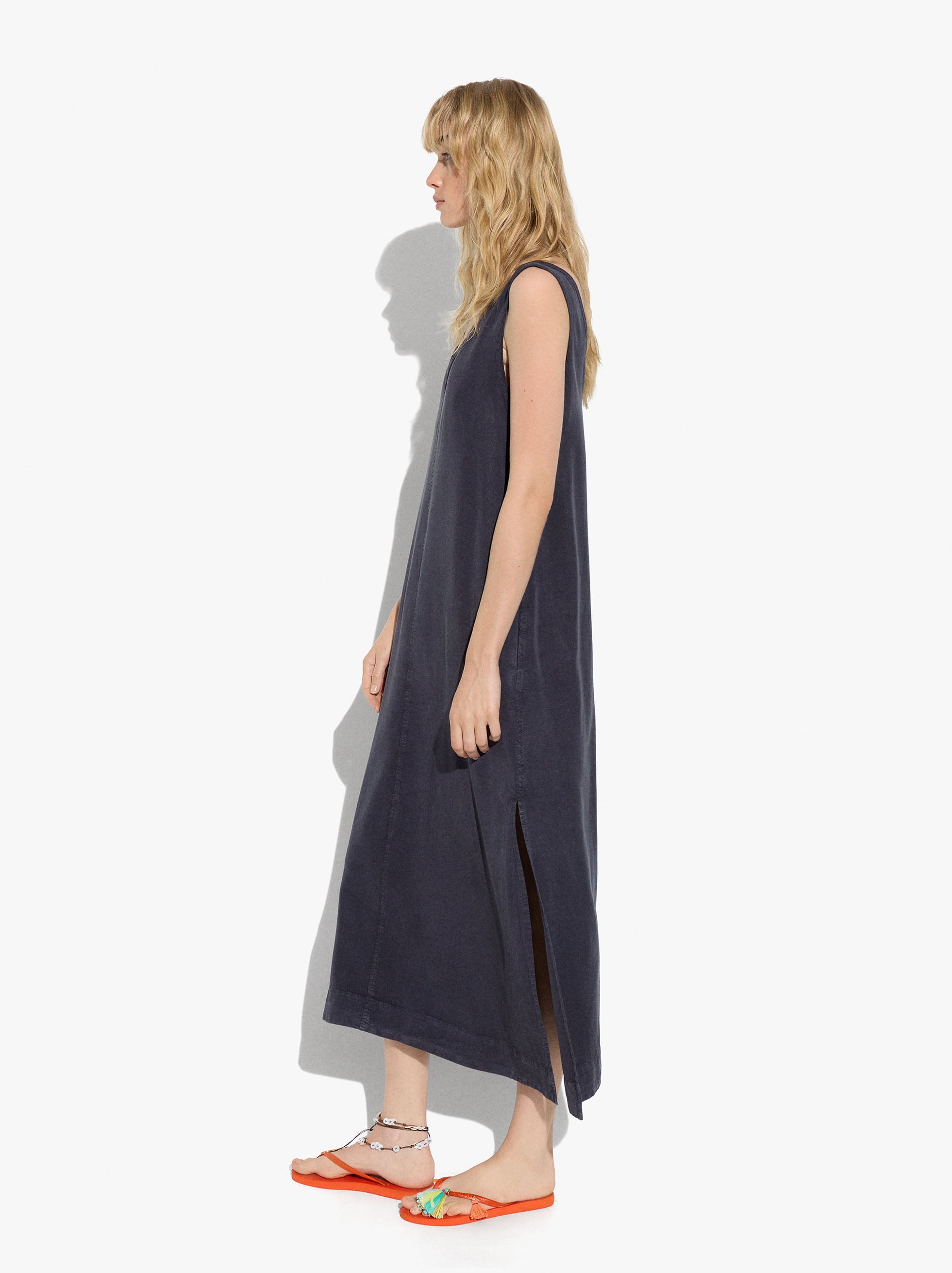 Flowy dress 100% lyocell image number 1.0