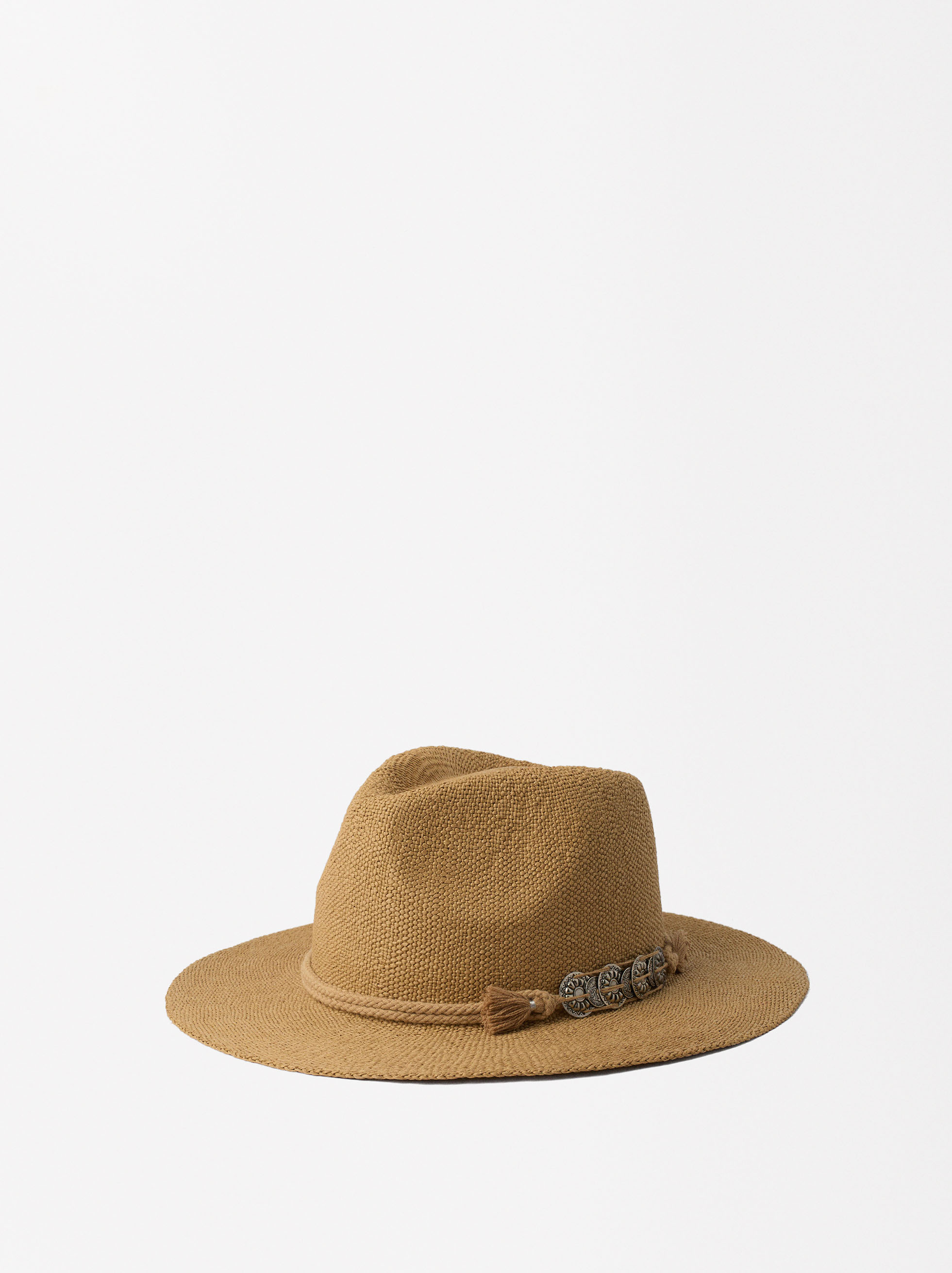 Straw-effect hat image number 0.0