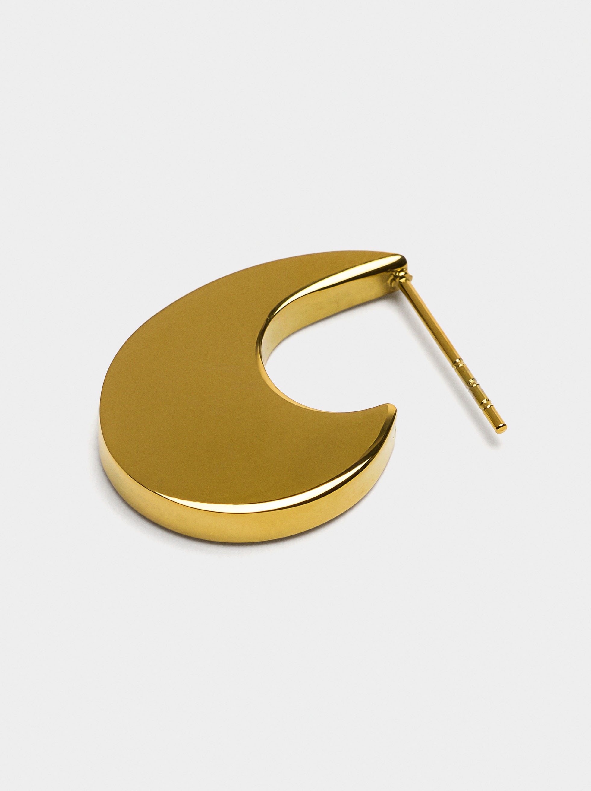 Open single hoop - stainless steel image number 1.0