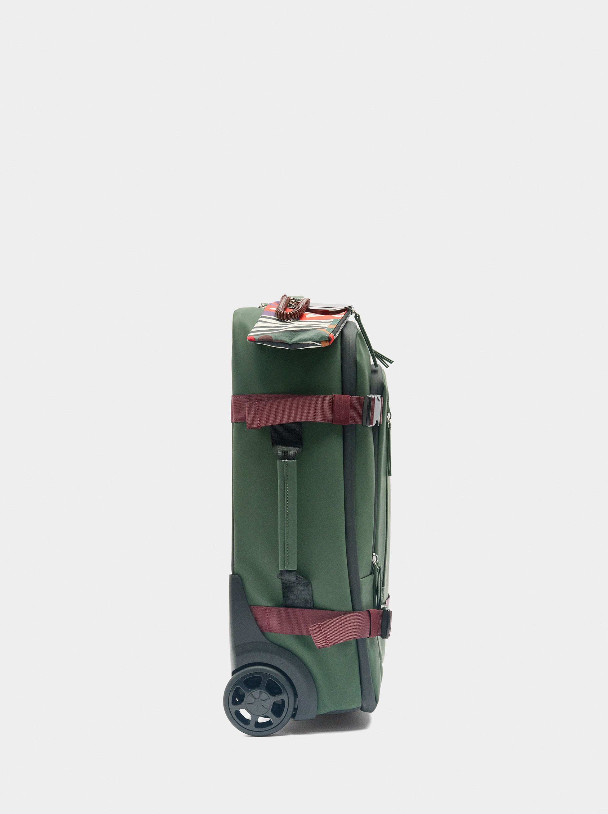 Travel suitcase with soft texture image number 1.0