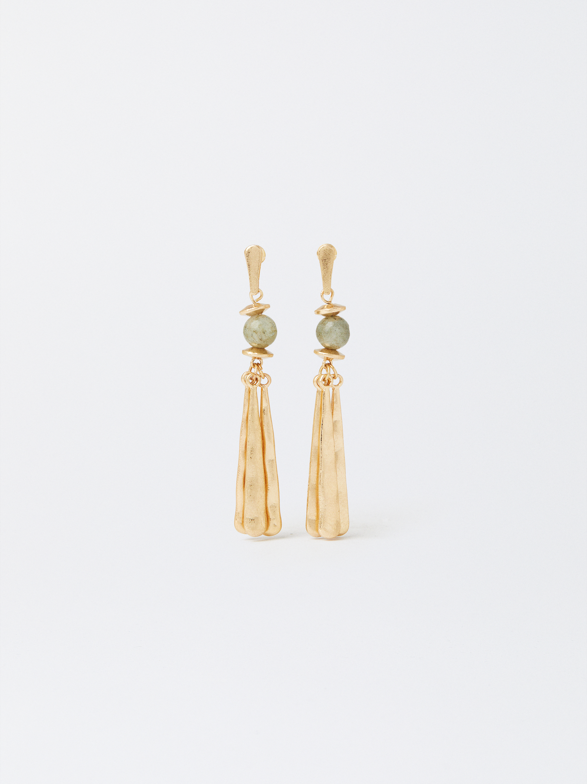 Long Earrings With Stone image number 0.0
