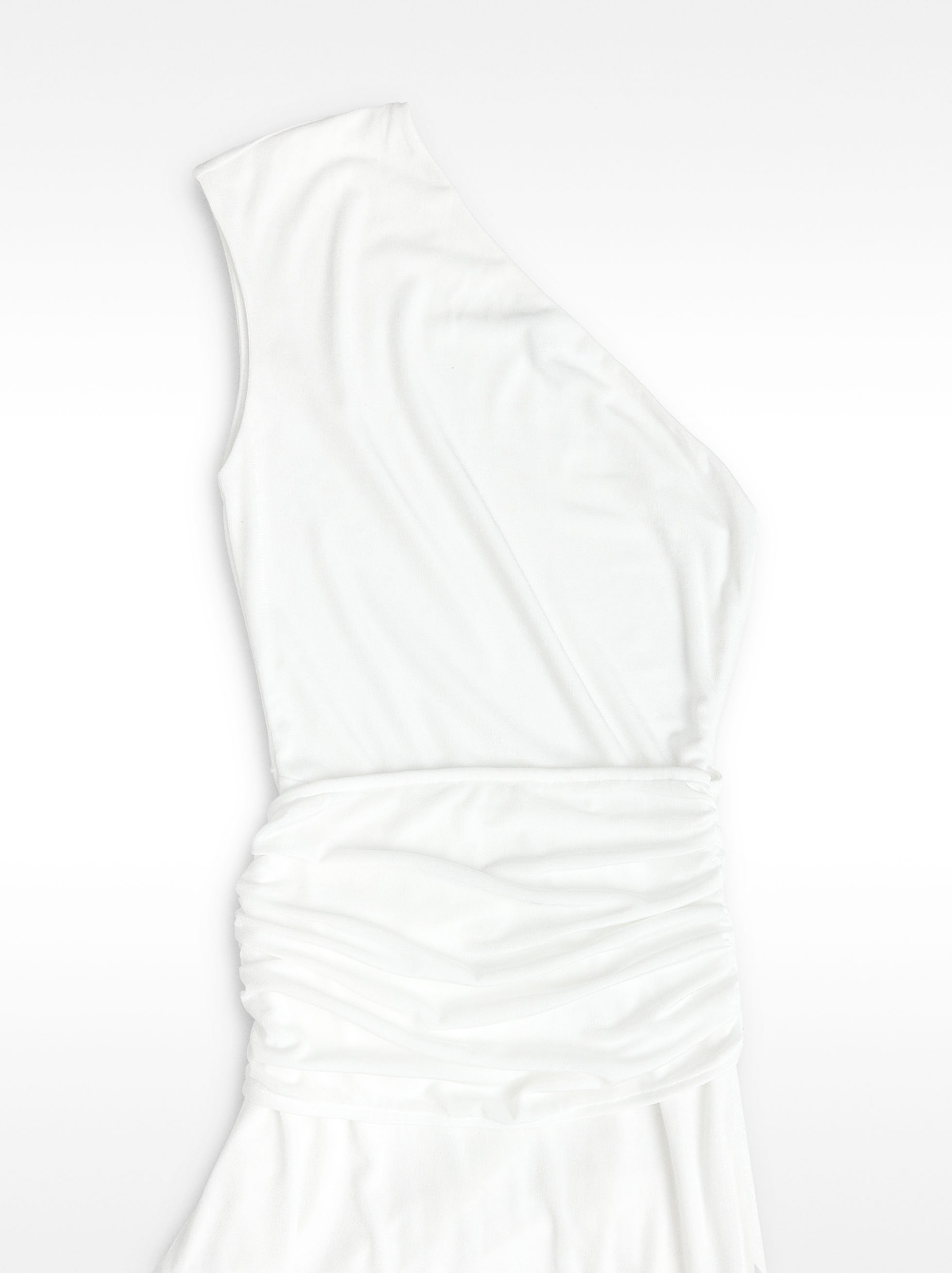 Drapiertes asymmetrisches Kleid image number 7.0