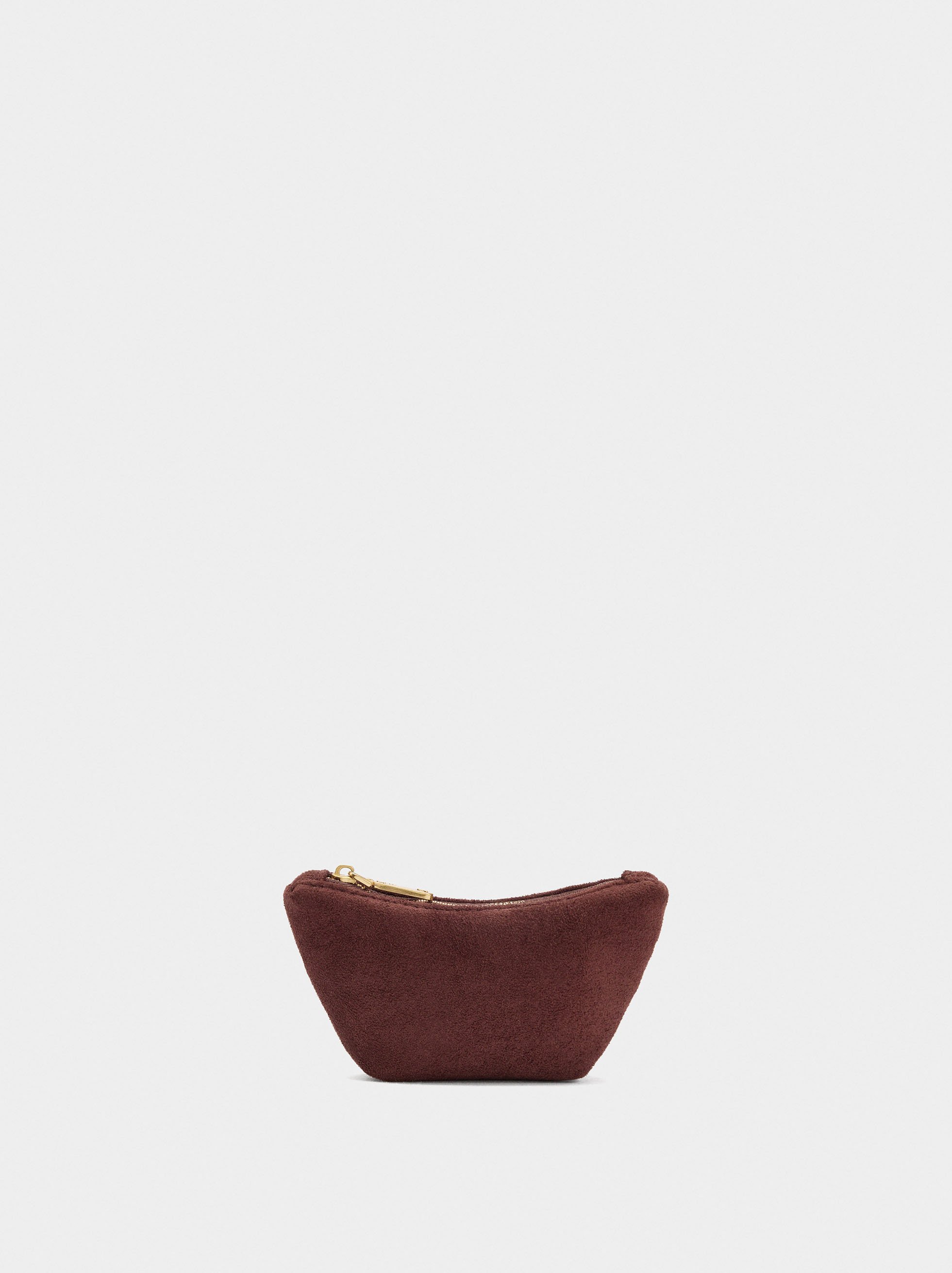 Coin purse with leather-effect image number 0.0