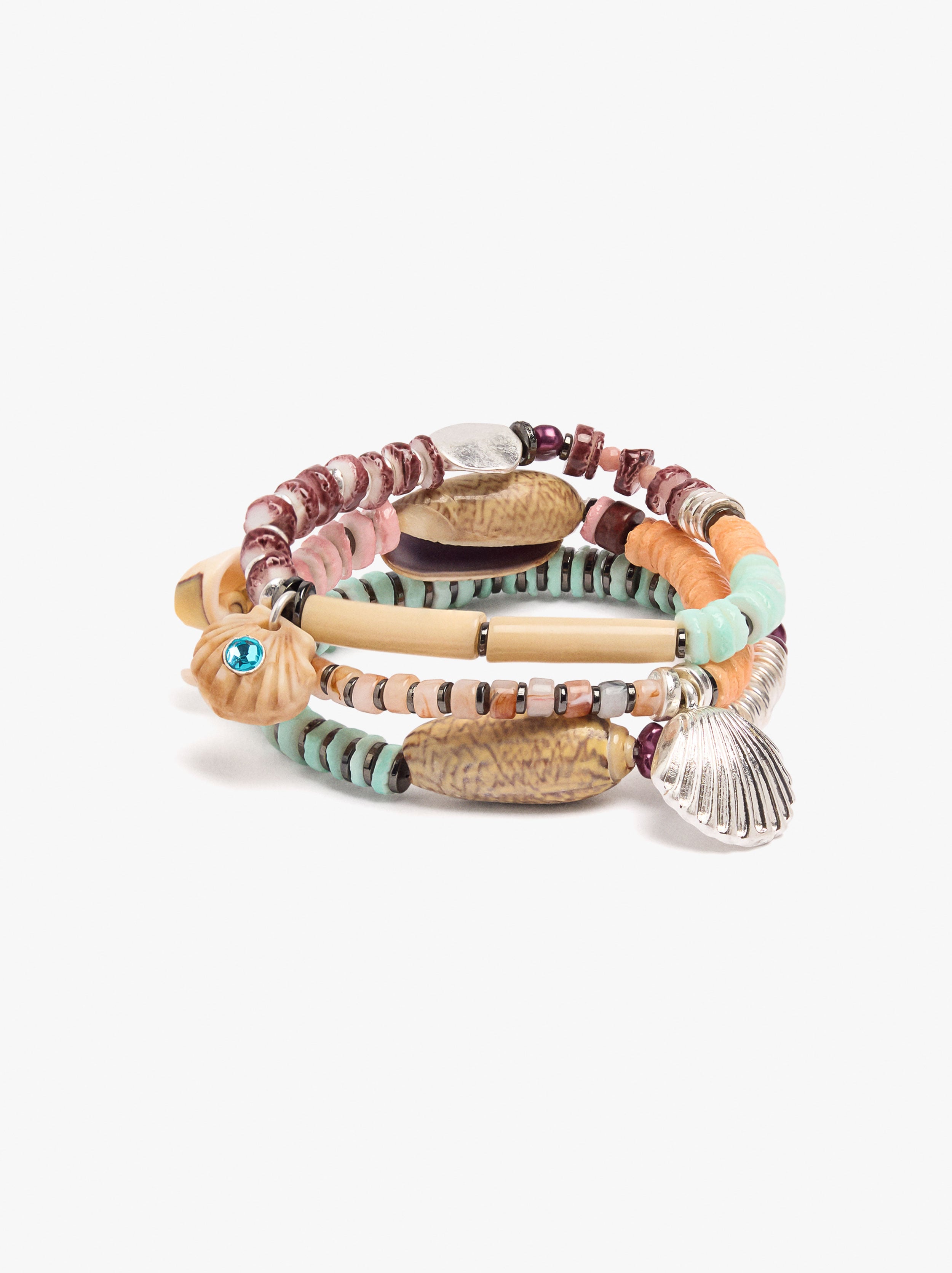 Set de bracelets &eacute;lastiques avec motifs marins image number 0.0