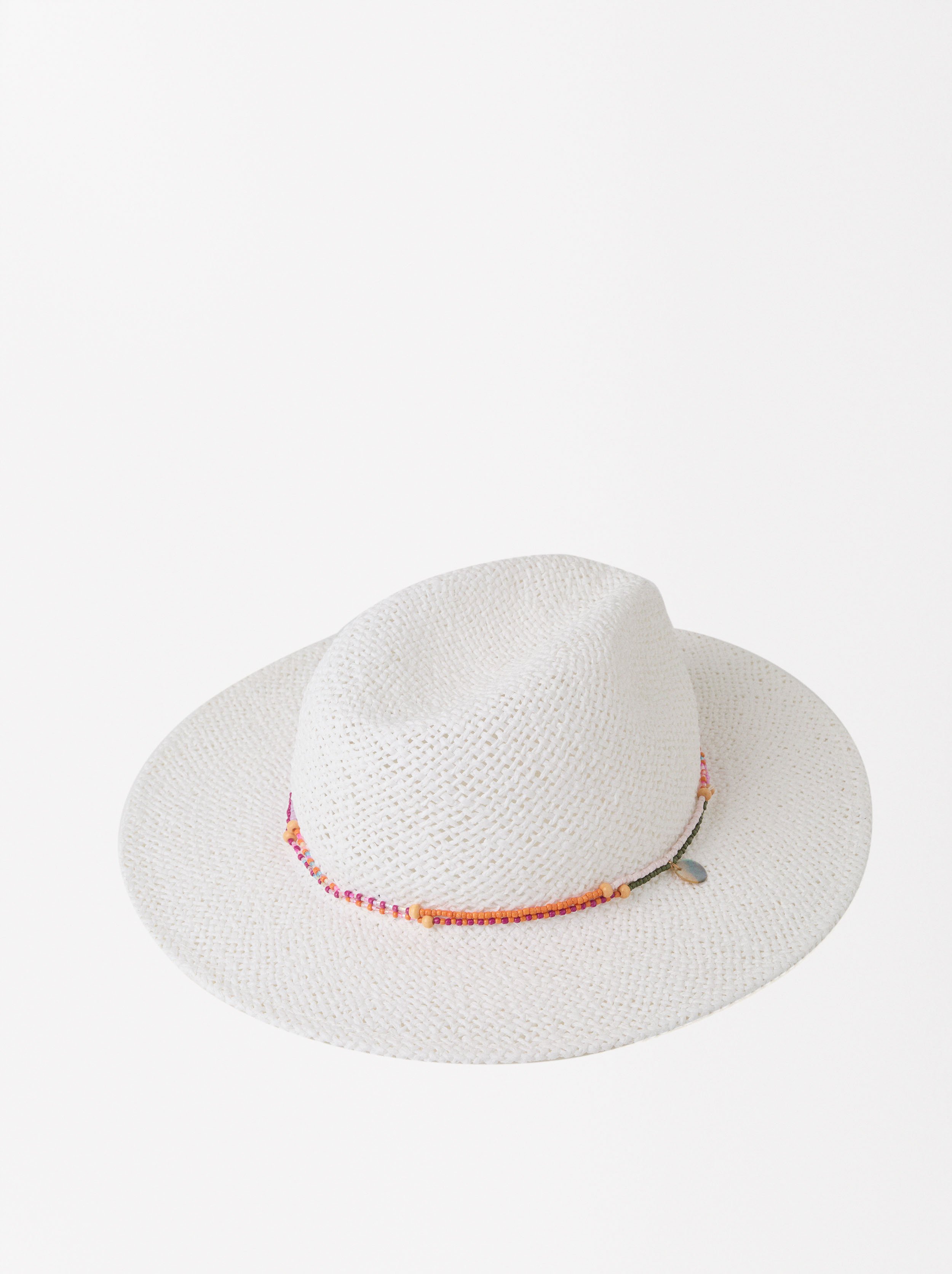 Straw-effect hat image number 2.0