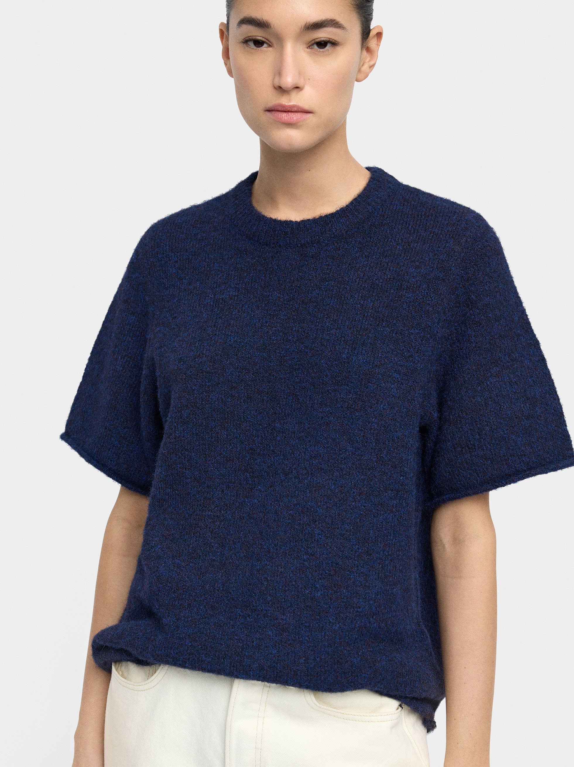 T-Shirt aus Strick image number 1.0