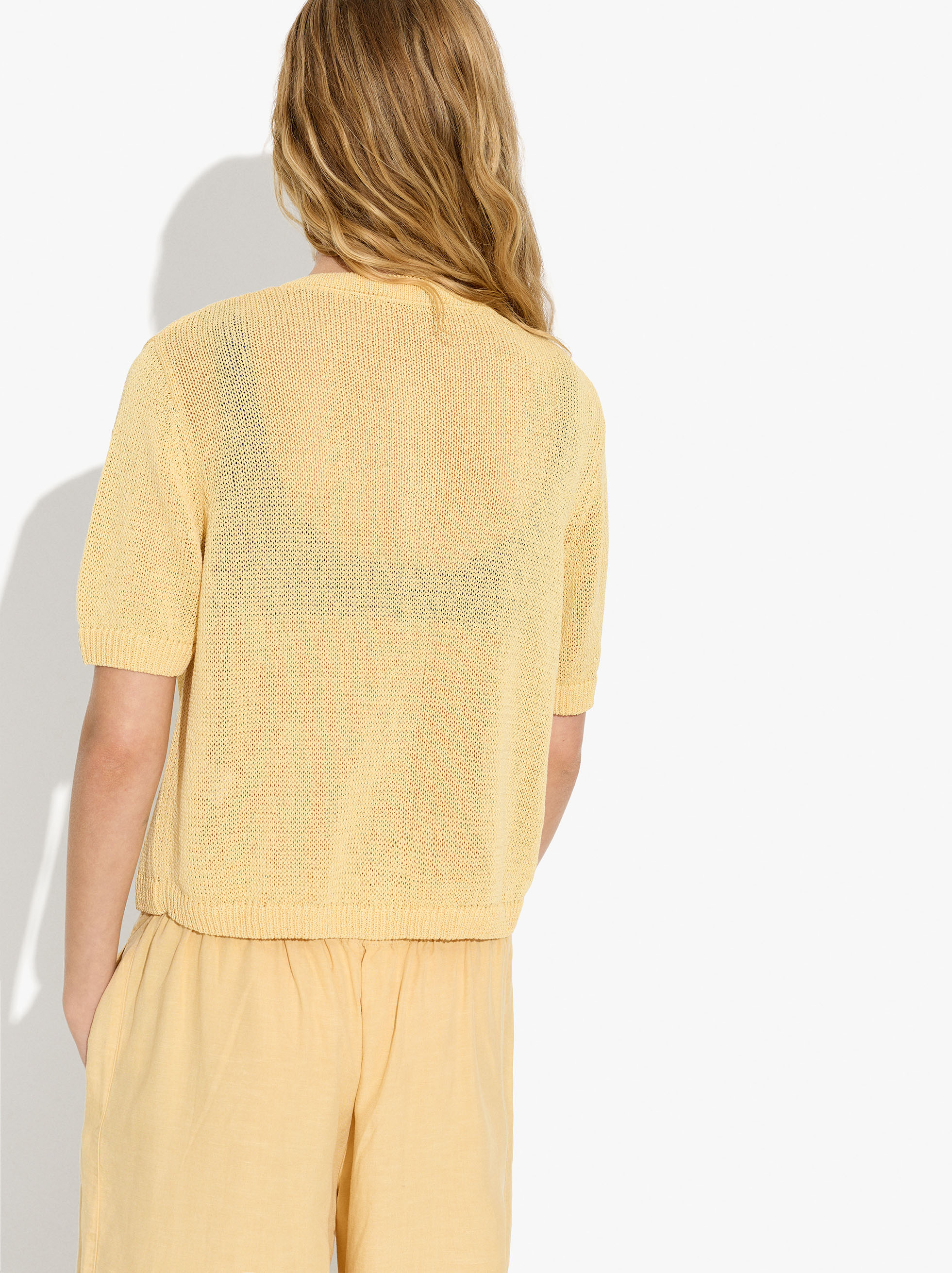 Strick-Kurzarm-Cardigan image number 3.0