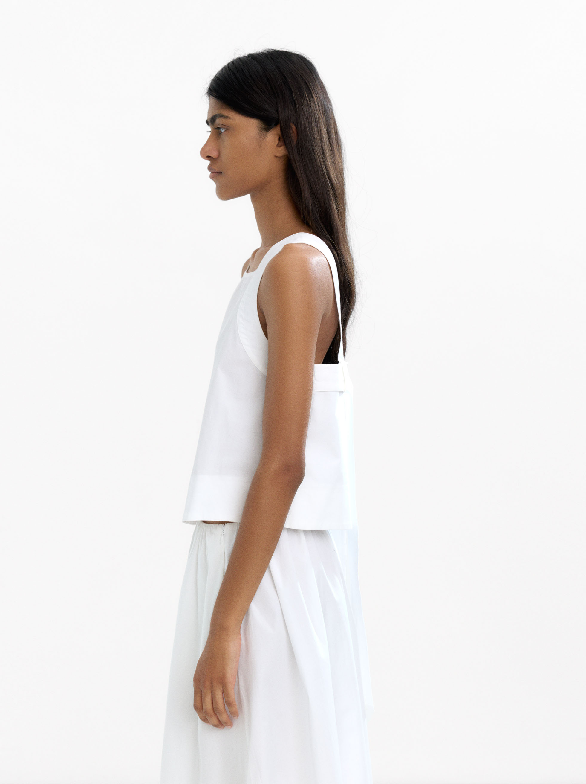 Cotton strap top image number 3.0