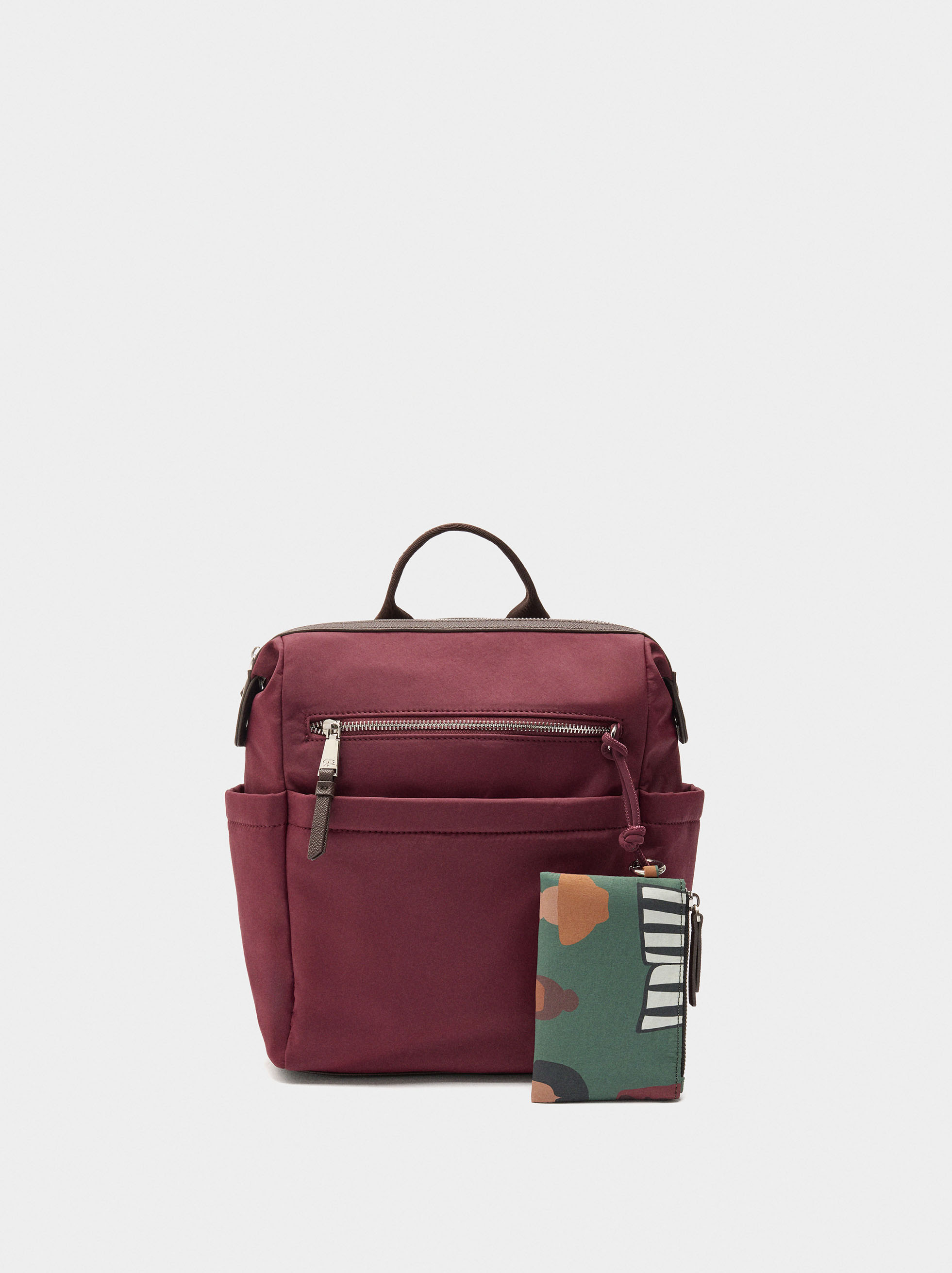 Nylon laptop backpack 13" image number 0.0