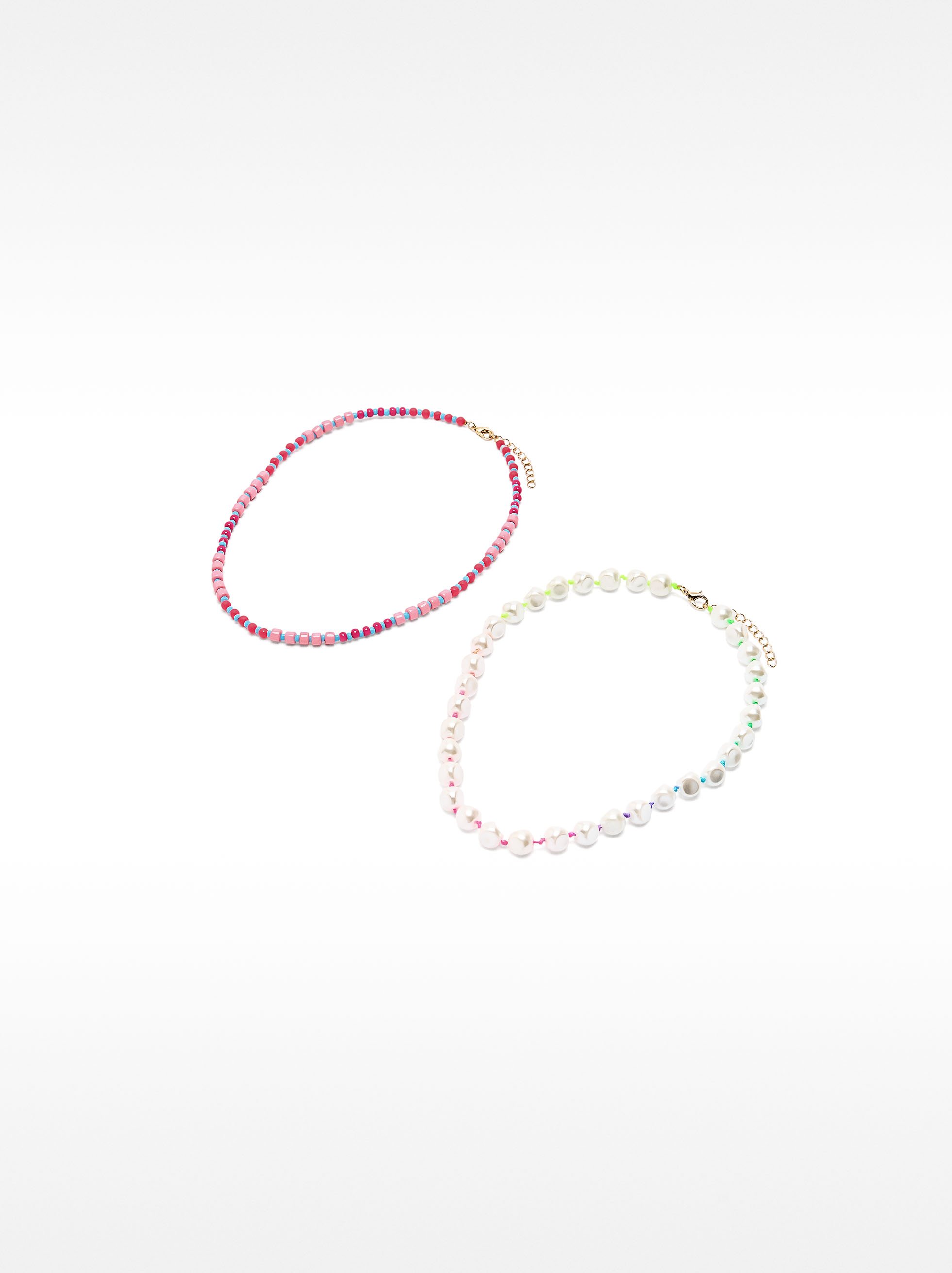 Set de collares multicolor image number 2.0
