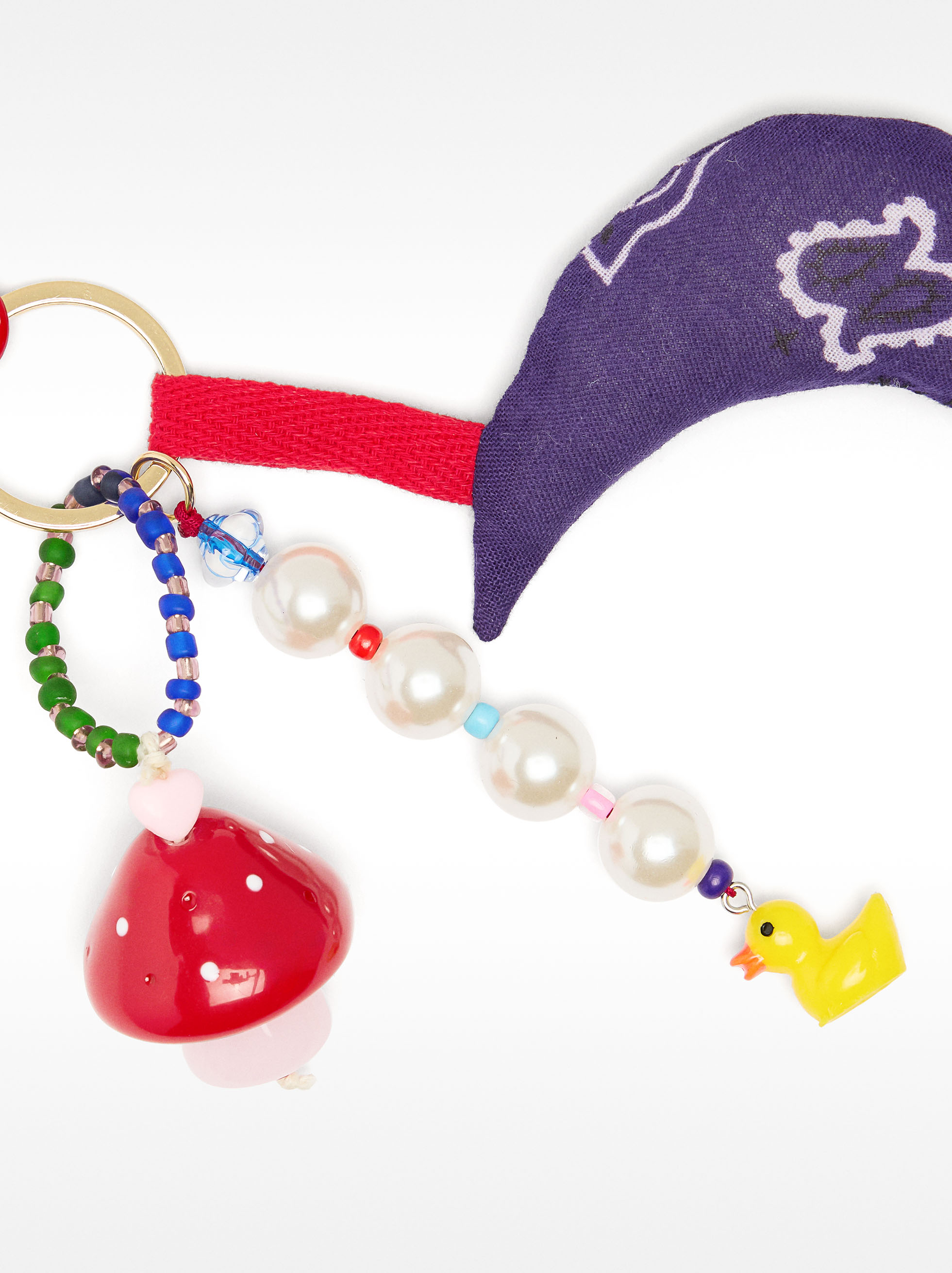 Moon charm keychain image number 1.0