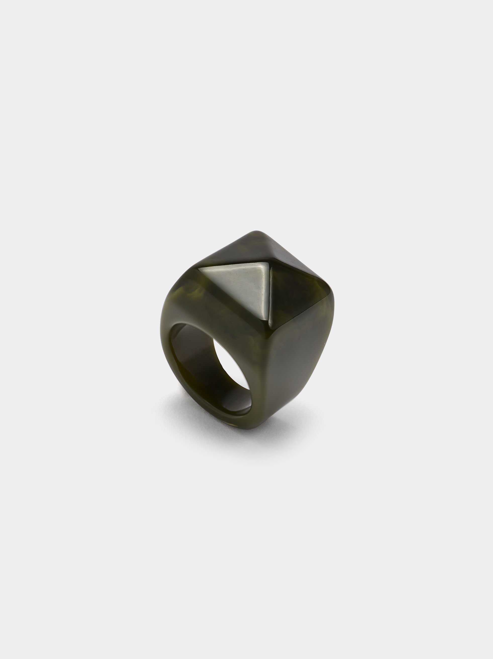 Square resin ring image number 1.0
