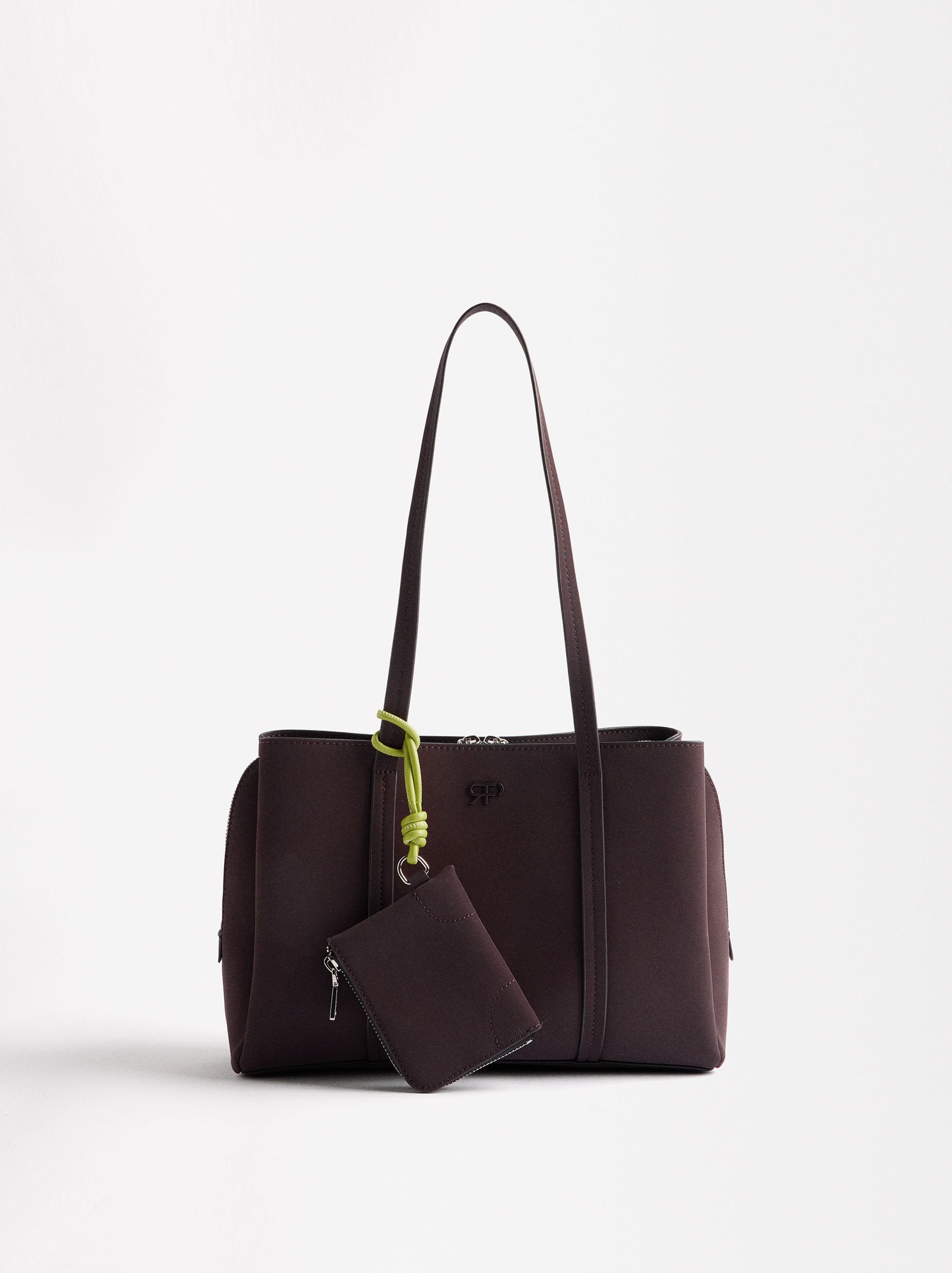 Soft texture shopper bag image number 1.0