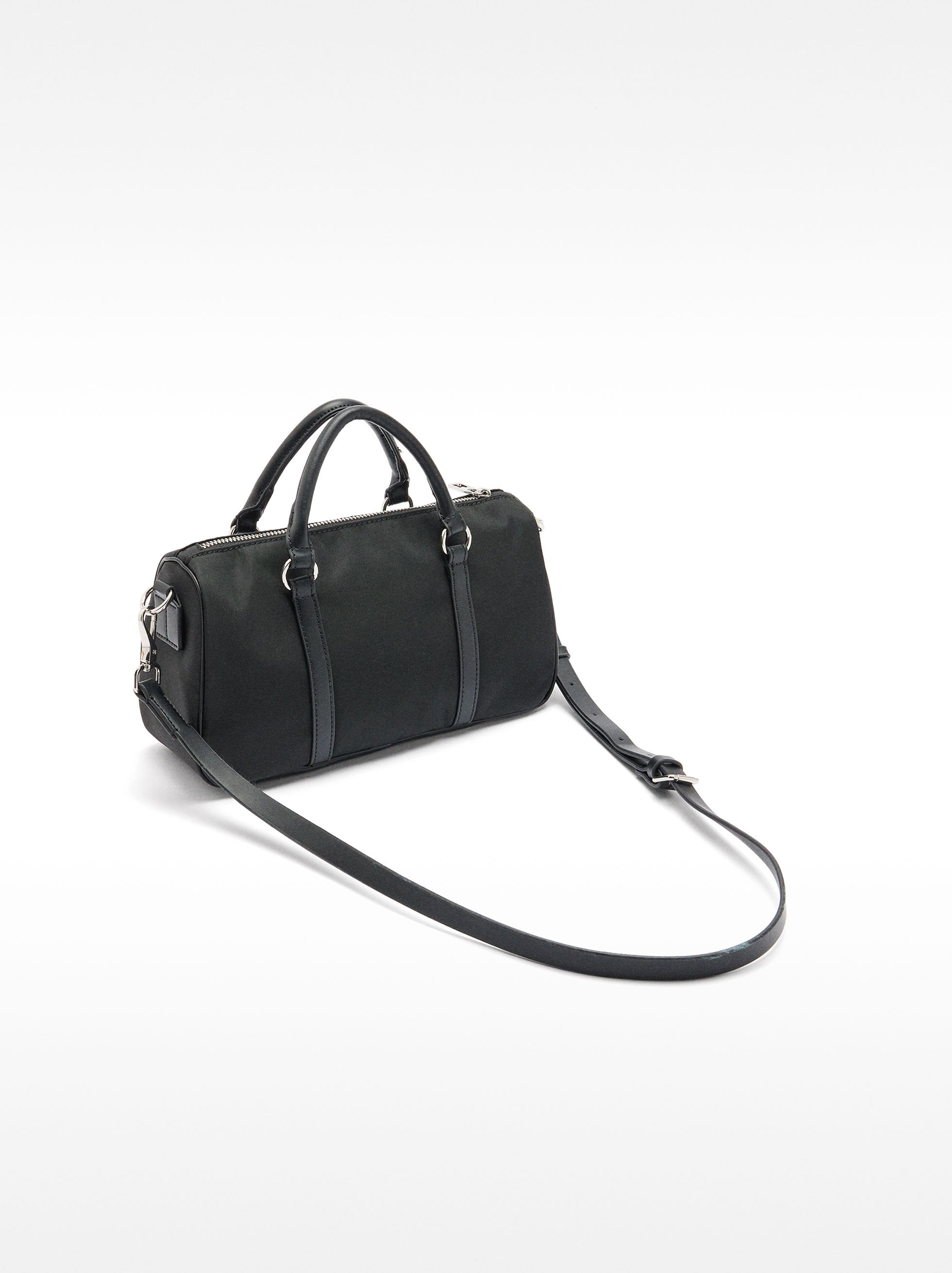 Nylon tote bag with strap  image number 2.0