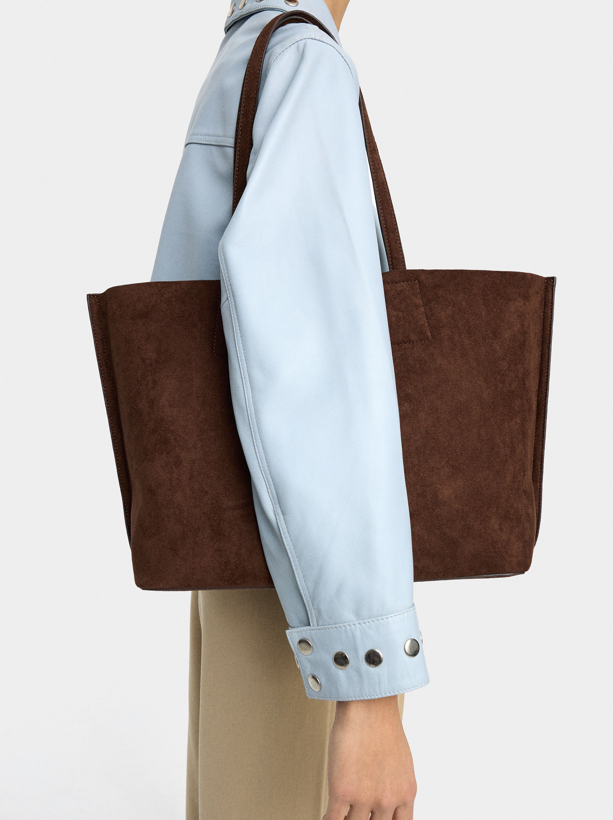 Bag for 13" laptop with leather-effect image number 0.0