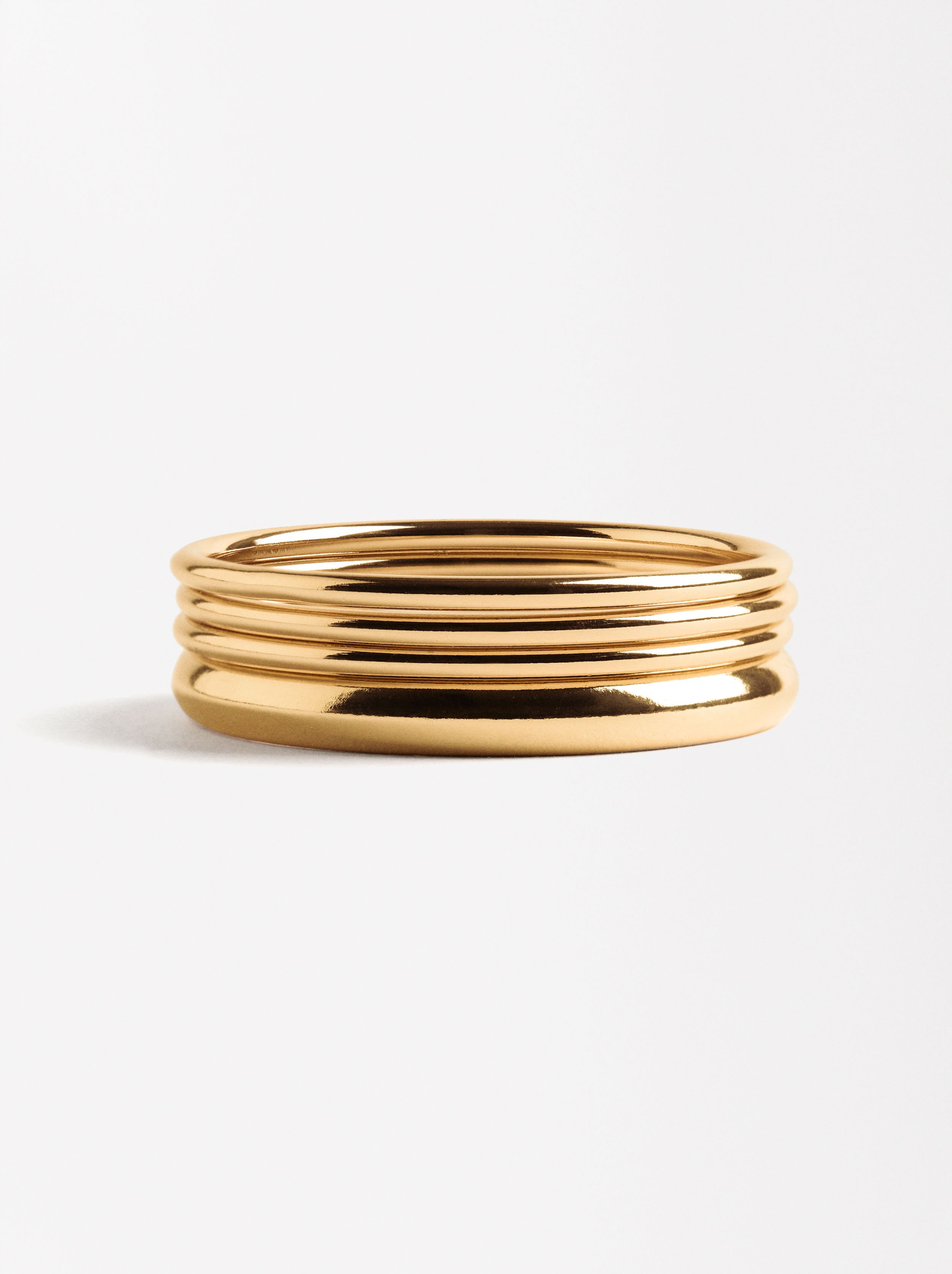 Set de pulseras lisas image number 1.0