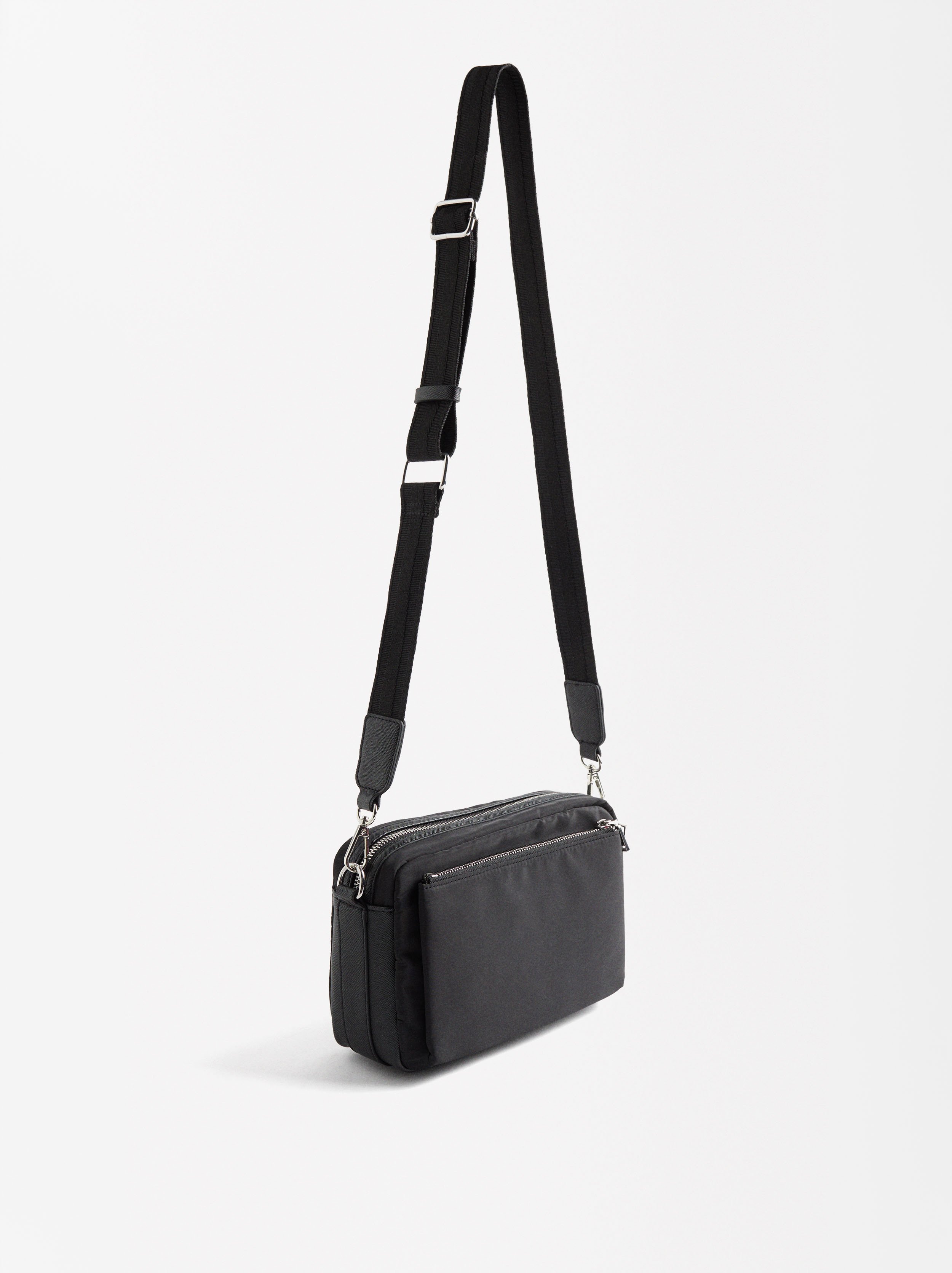 Bolso bandolera de nylon image number 3.0