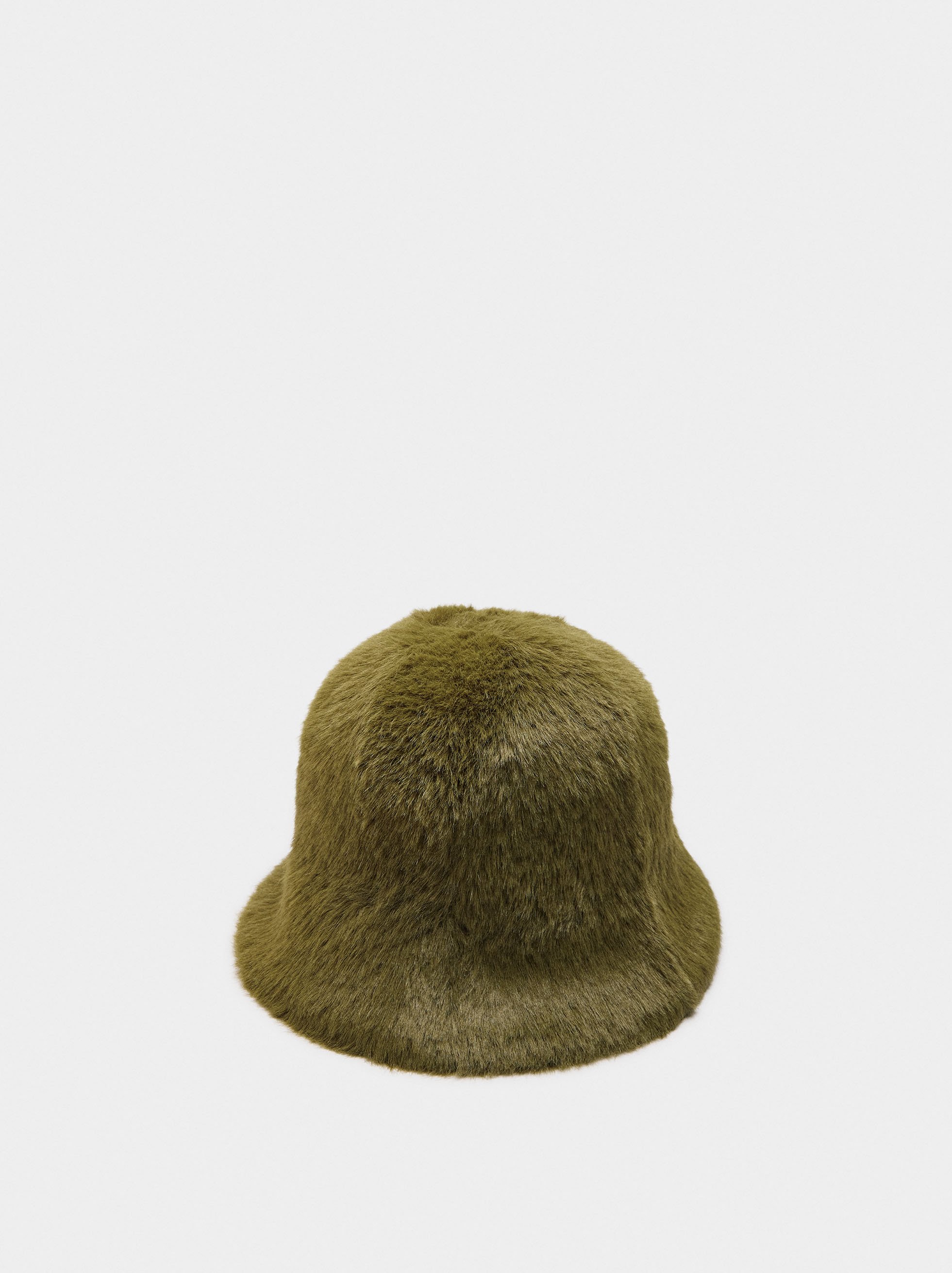 Chapeau sac seau effet poil image number 2.0