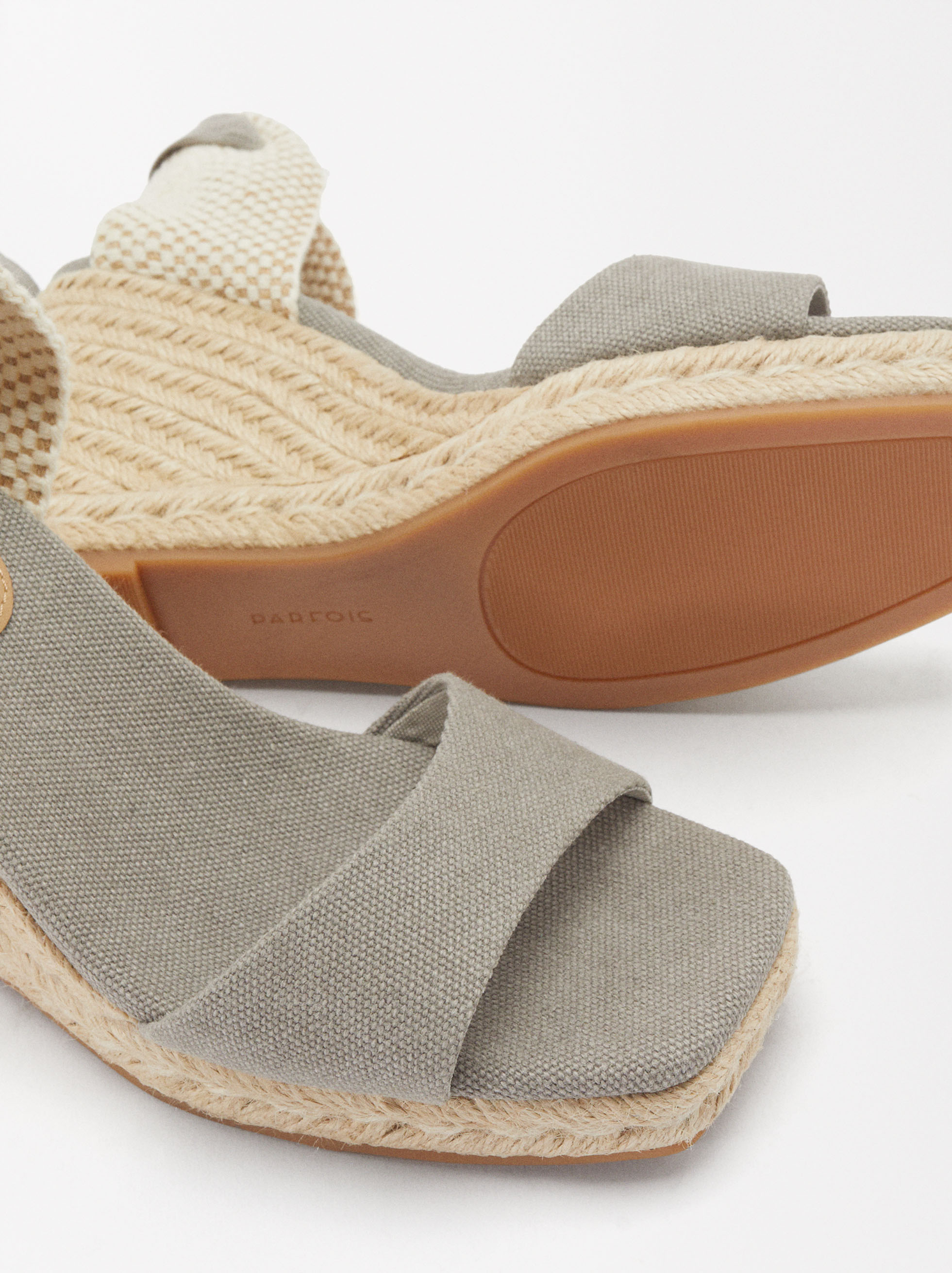 Wedge Sandal Fabric - Online Exclusive image number 4.0