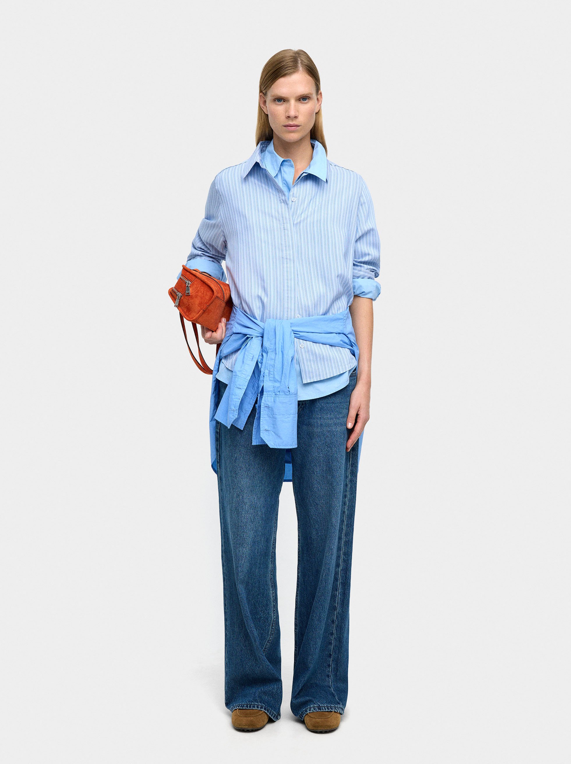 Shirt with pinstripe image number 5.0