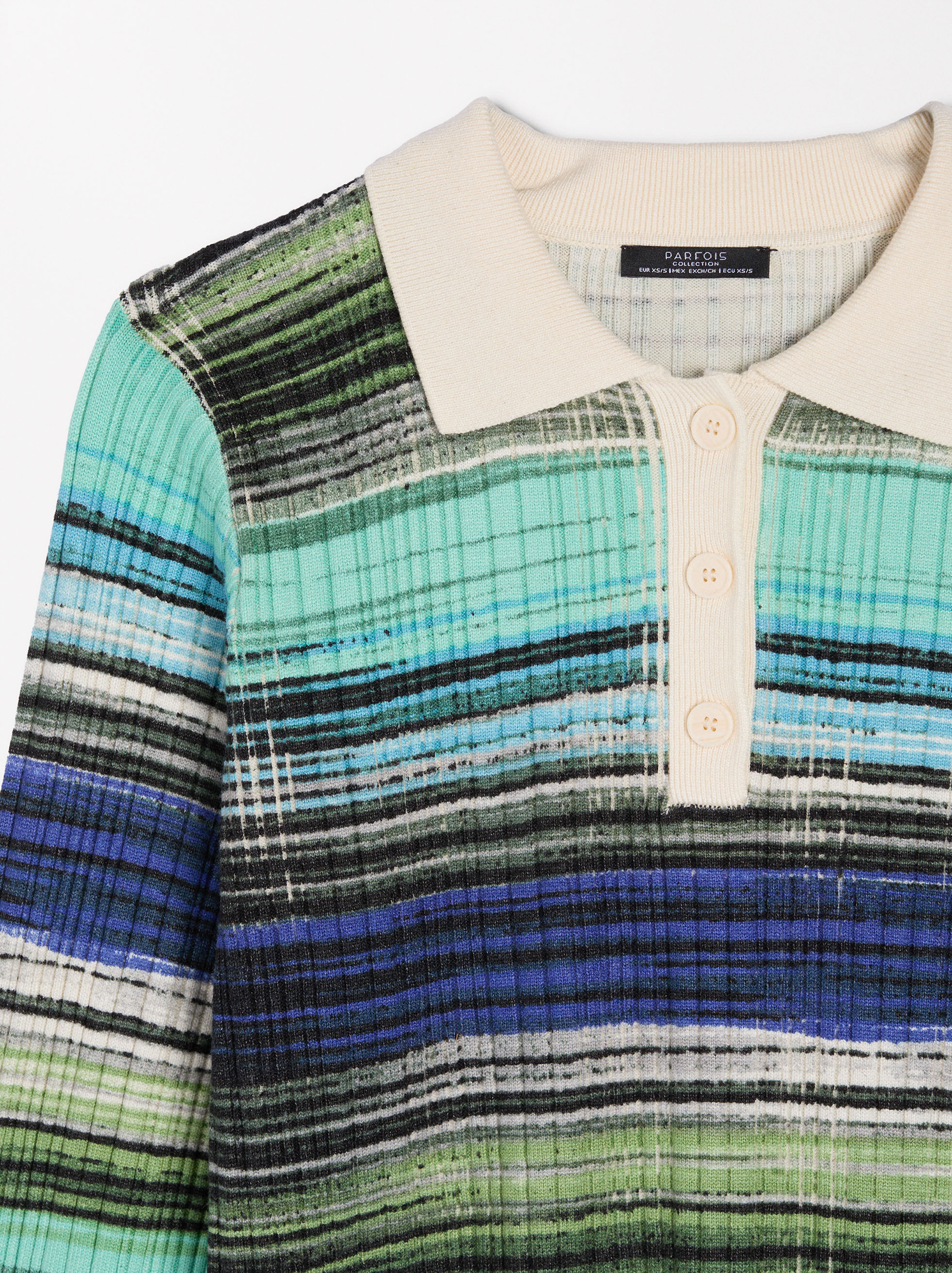 Sweter w paski image number 6.0