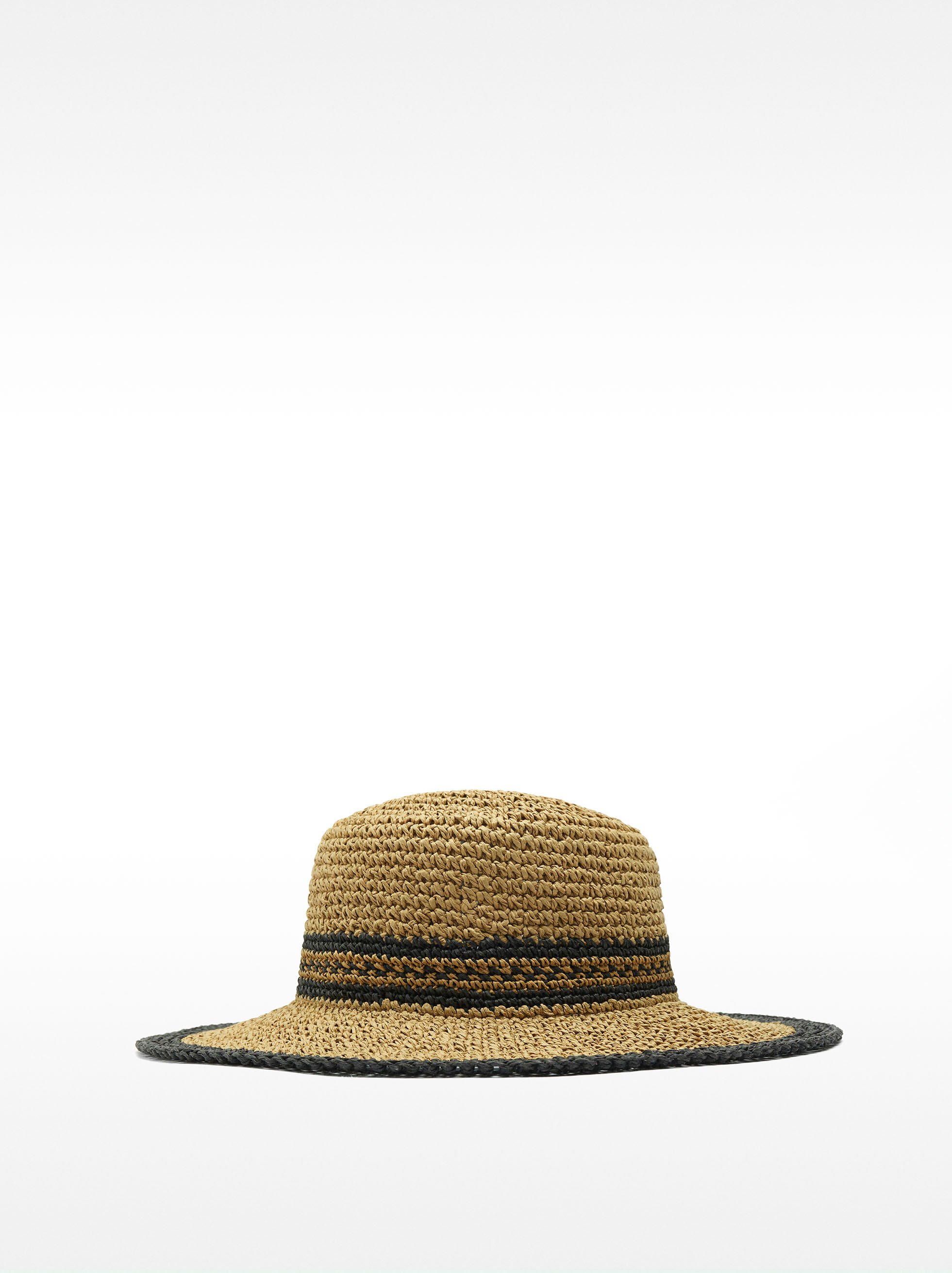 Straw-effect hat image number 0.0