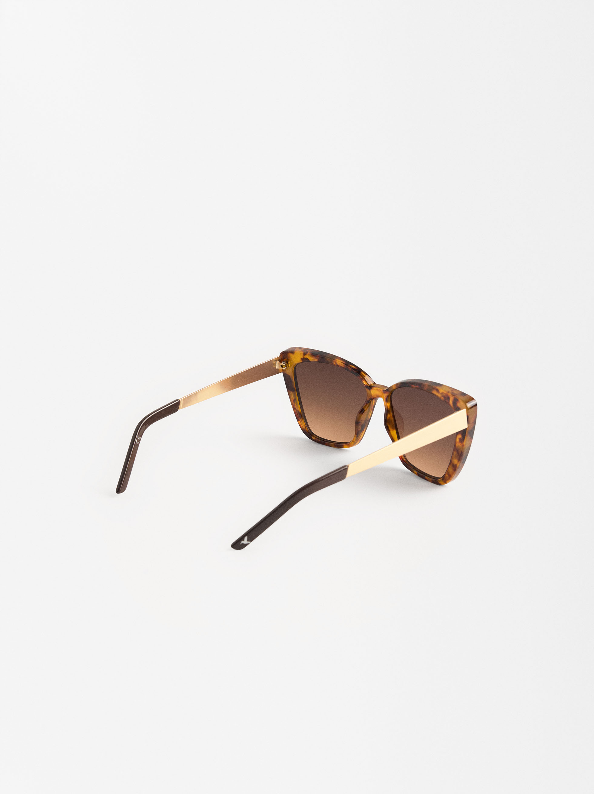 Butterfly sunglasses, Brown, hi-res
