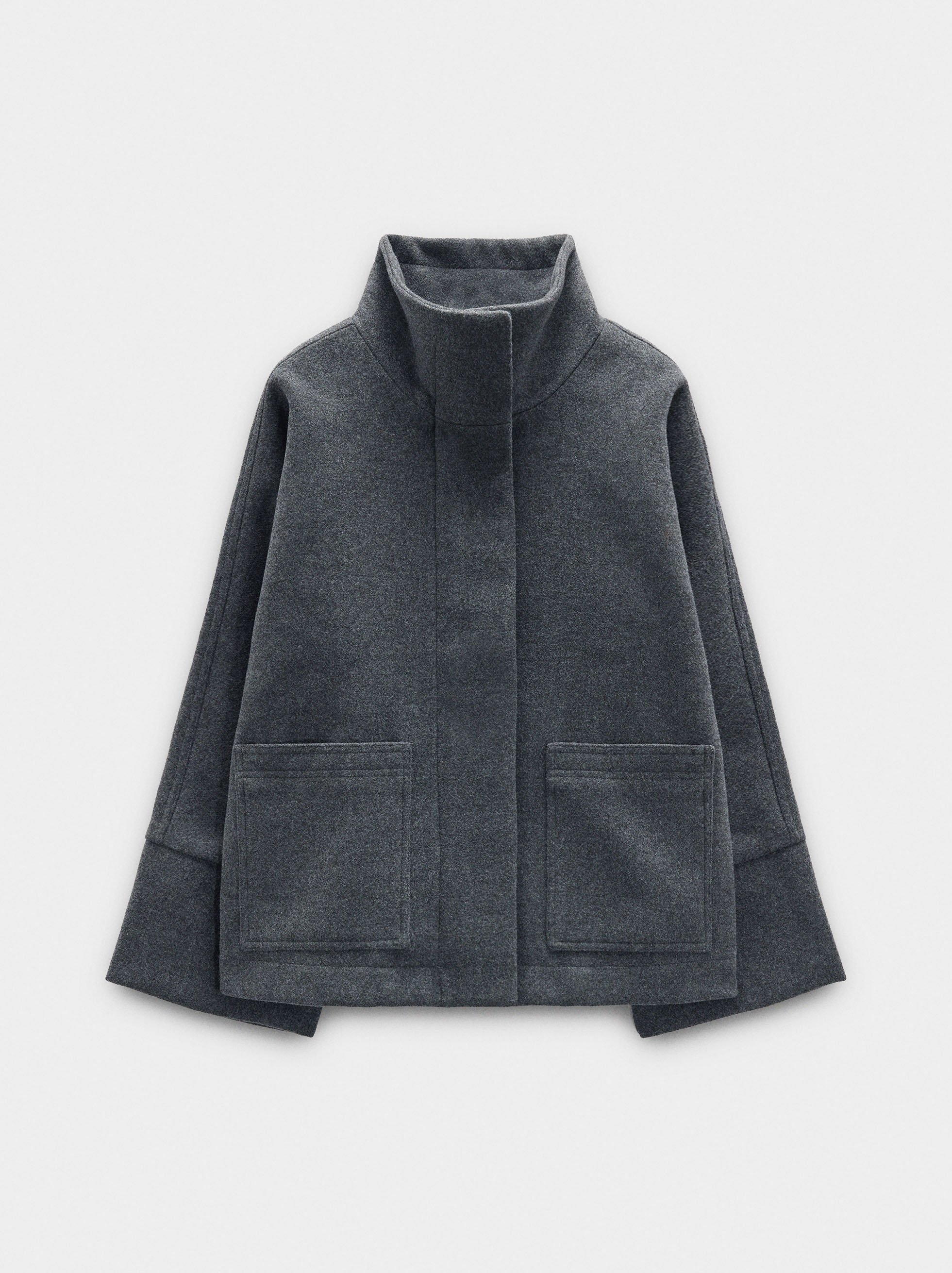 Giacca con collo alto / Cappotto con collo alto image number 4.0