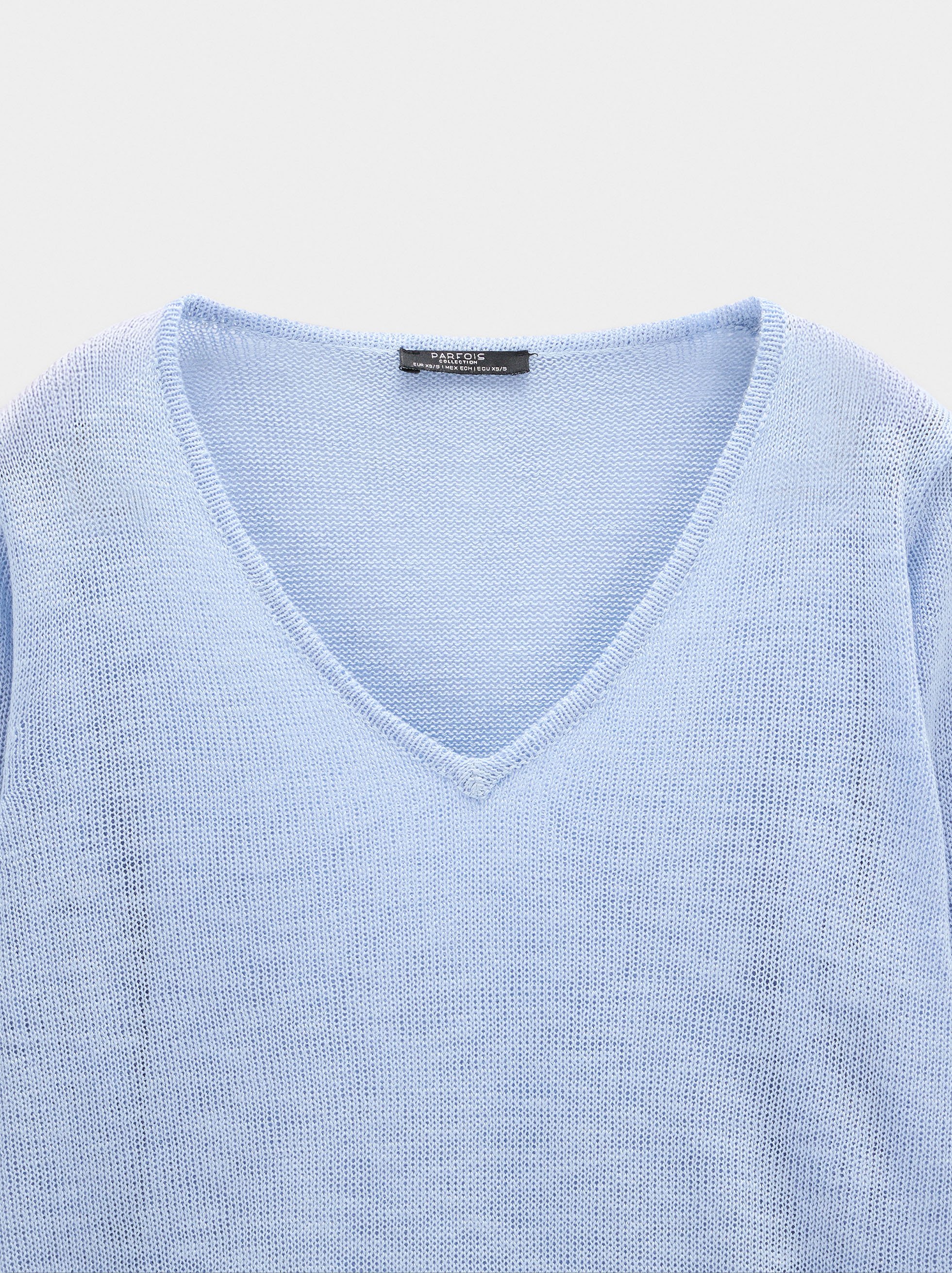 Pull en maille semi-transparent image number 6.0