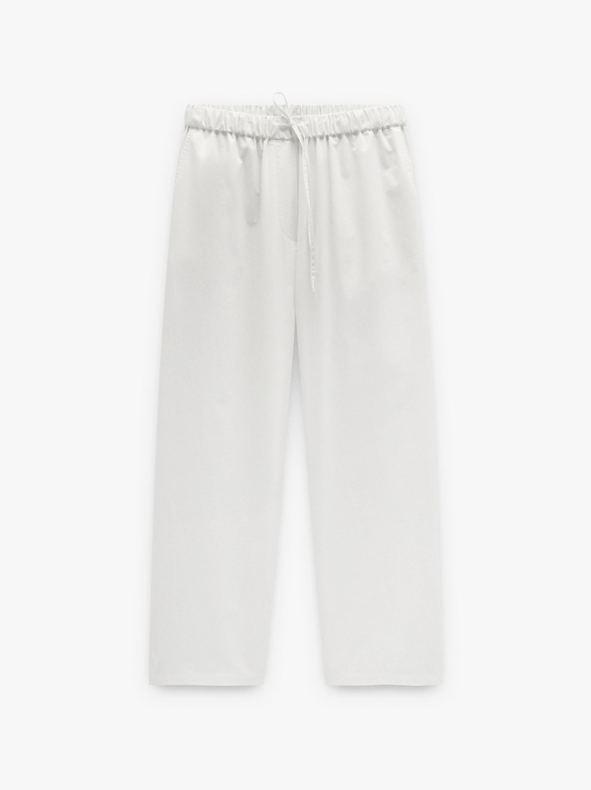 Gerade Baumwollhose image number 4.0