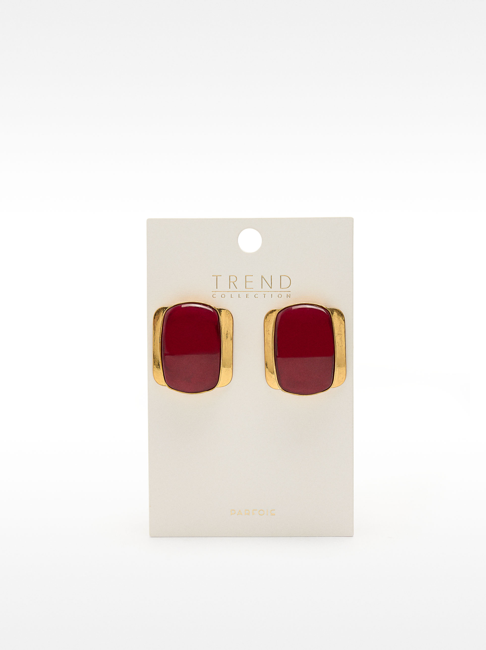 Maxi rectangular earrings image number 4.0