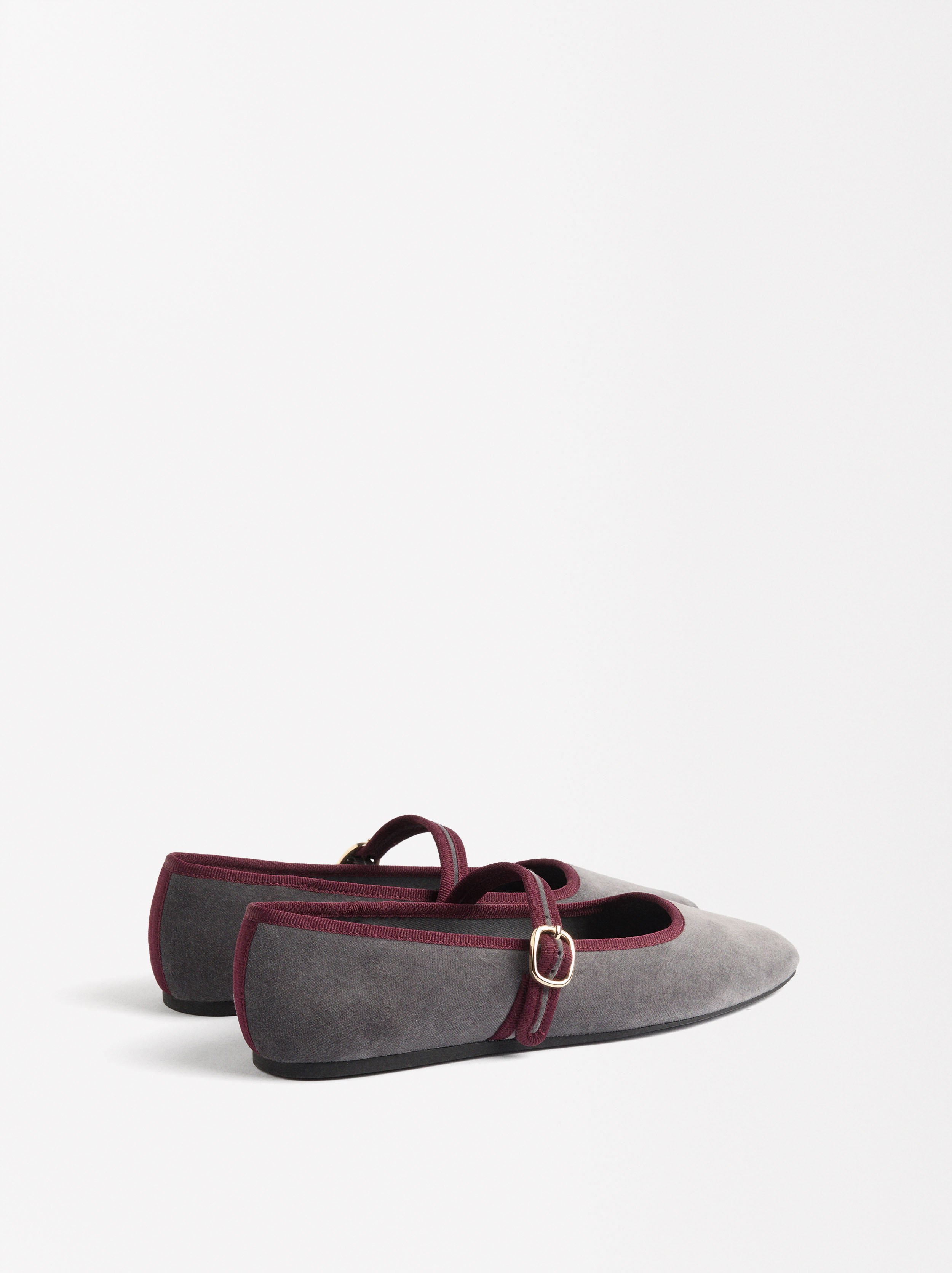 Velvet ballerinas image number 3.0