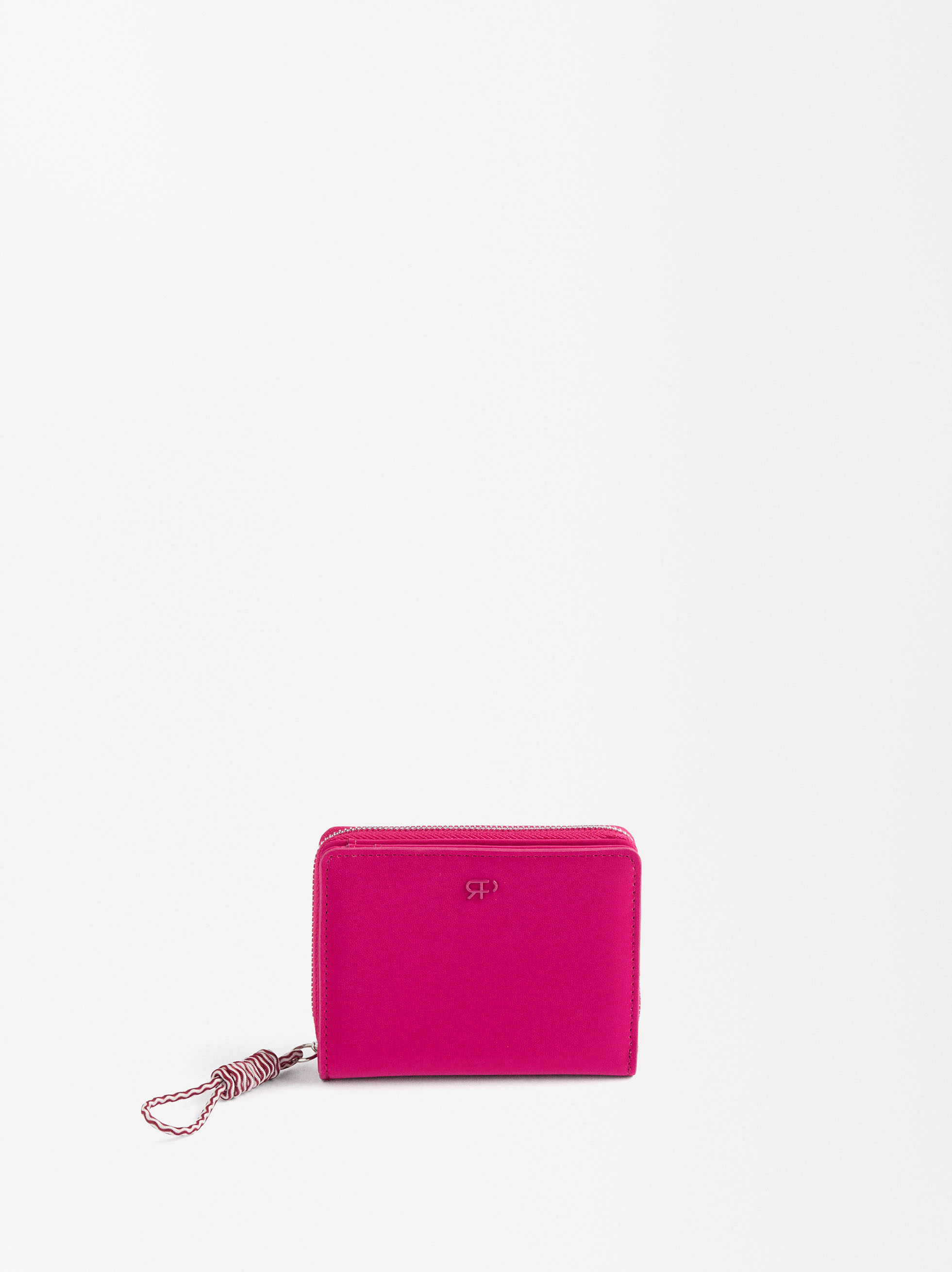 Wallet with velvety texture image number 0.0