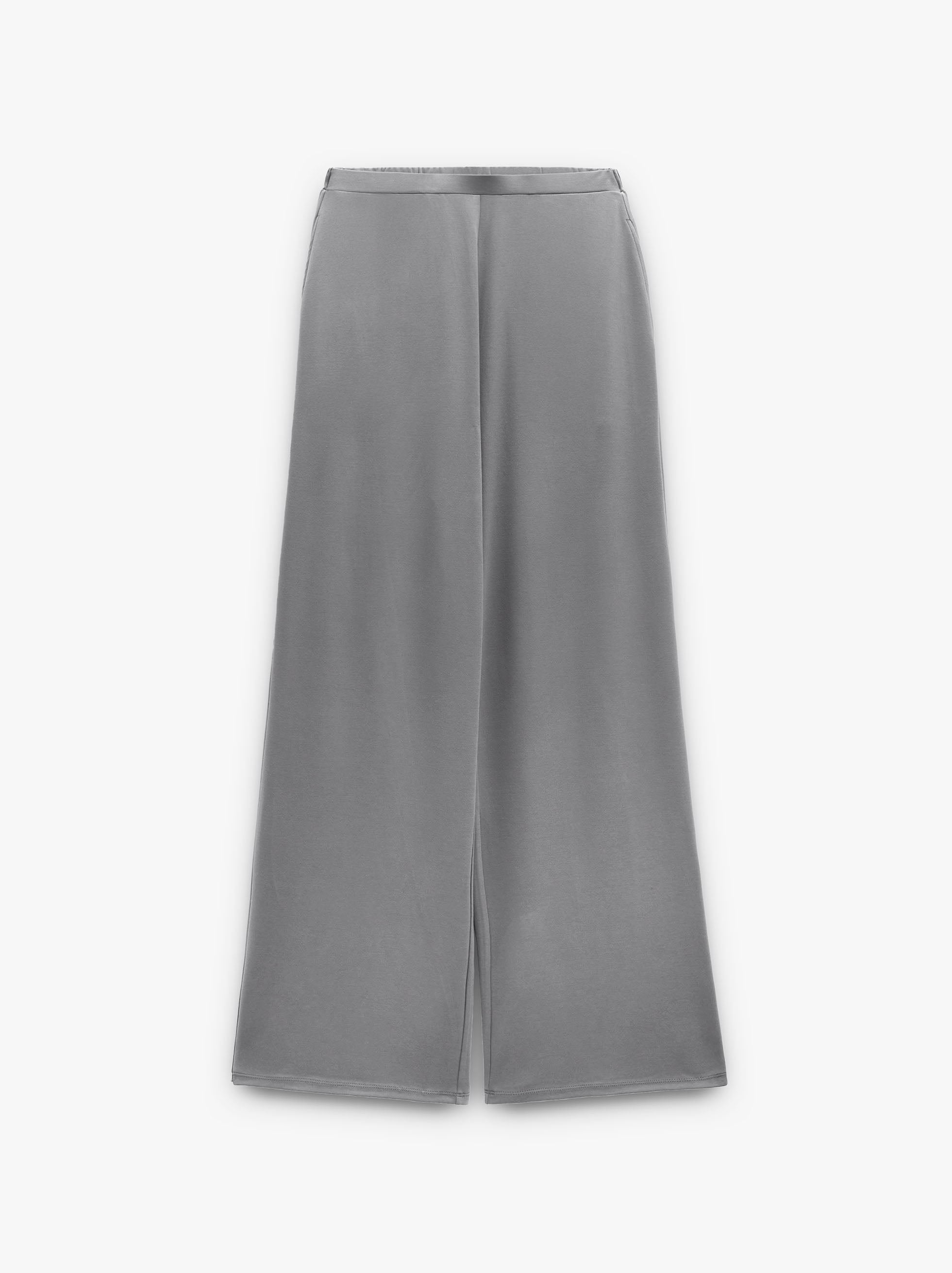 Fluid trousers with side pockets image number 4.0