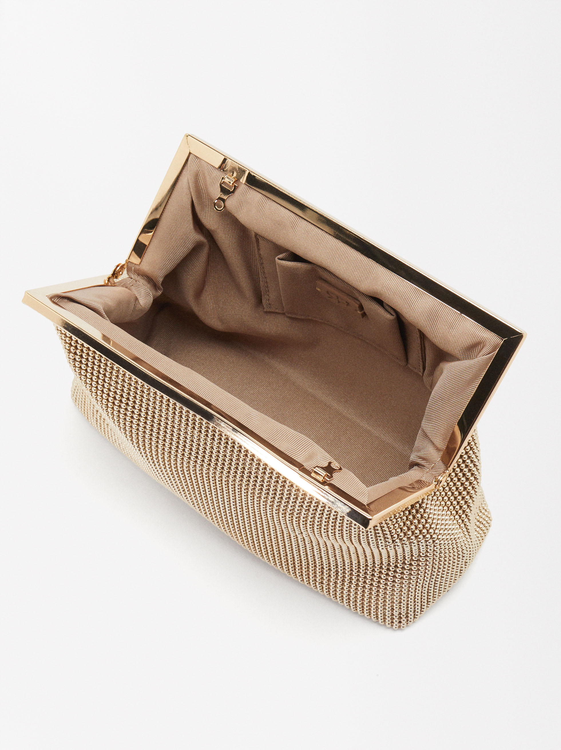 Bolso dorado parfois clearance