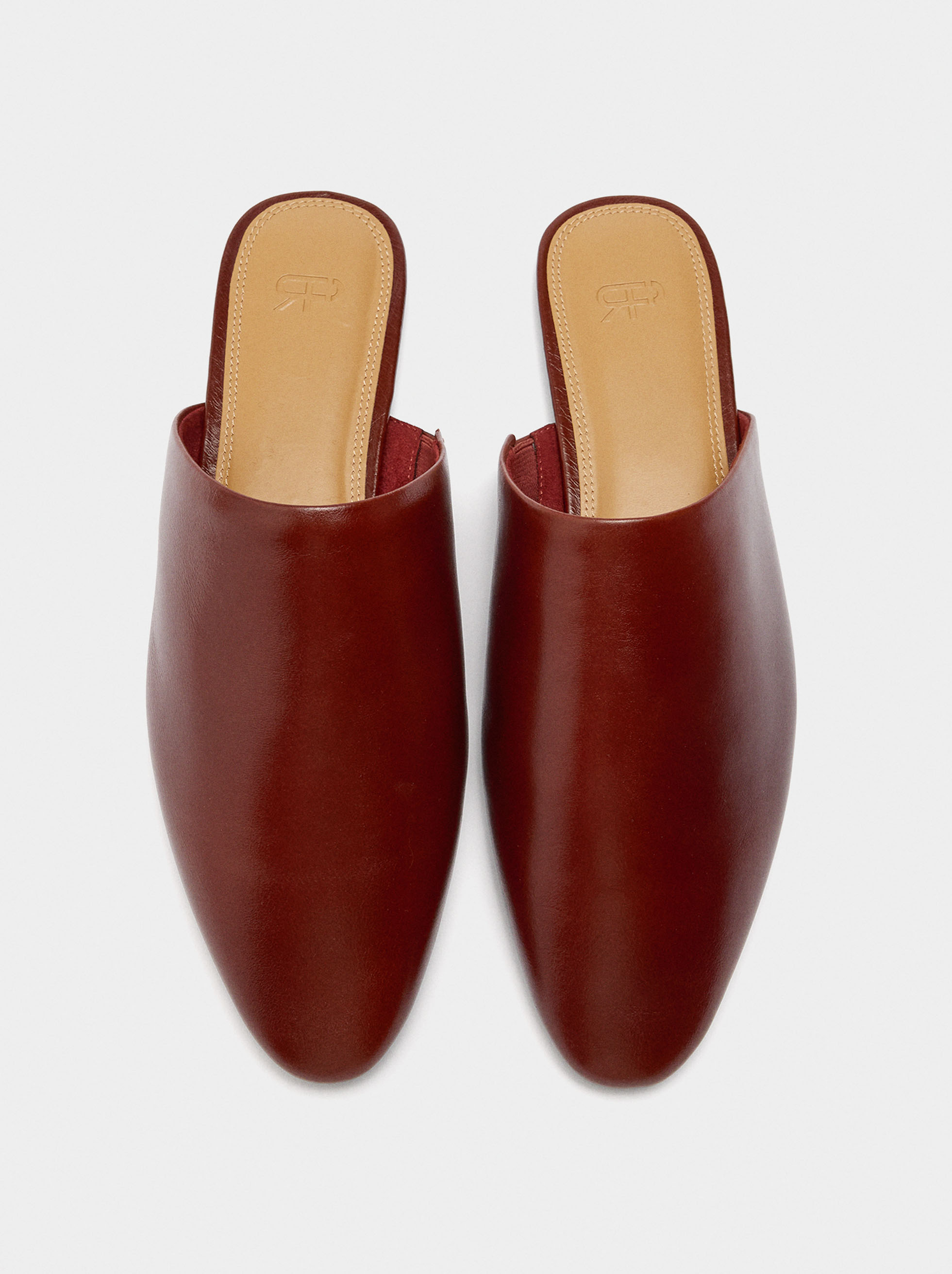 Leather mule shoes image number 1.0