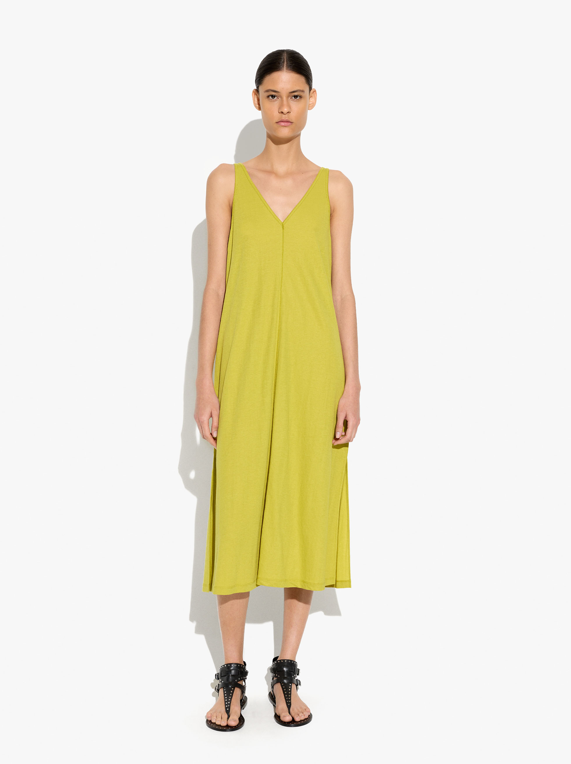 Robe midi avec bretelles image number 2.0