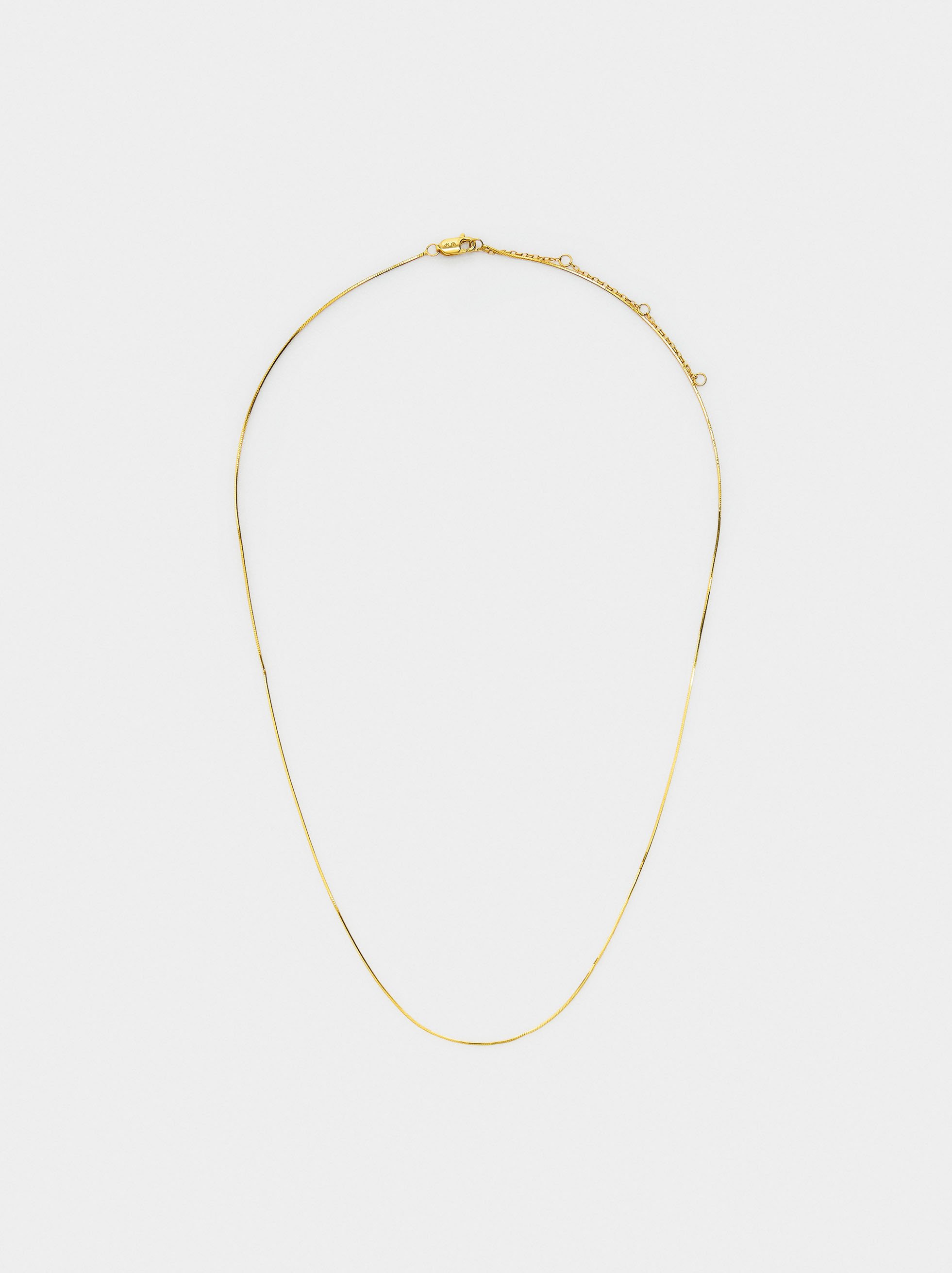 Snake chain necklace – 925 sterling silver image number 2.0