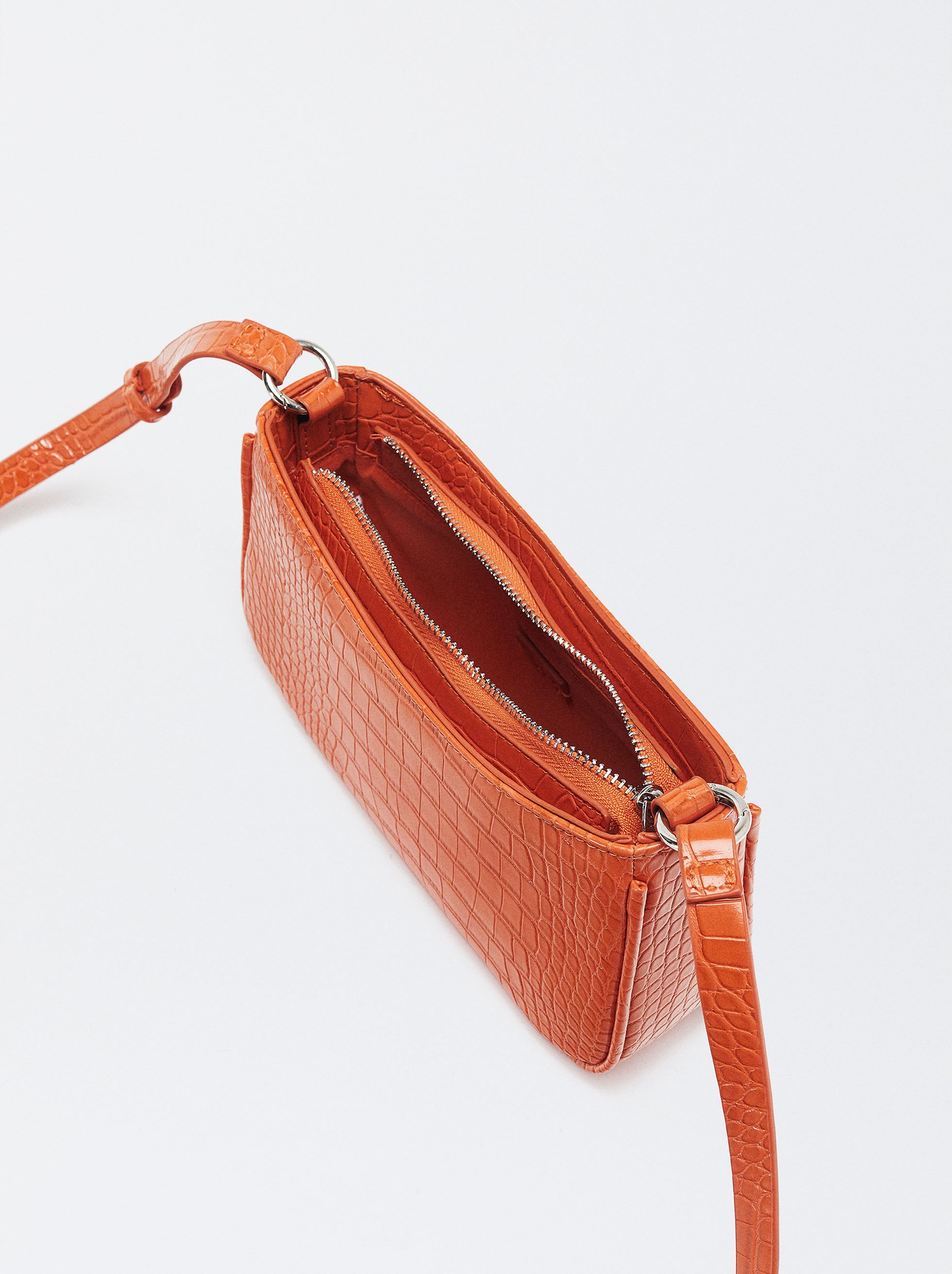 Sac de soir&eacute;e avec motif grav&eacute; animal image number 3.0