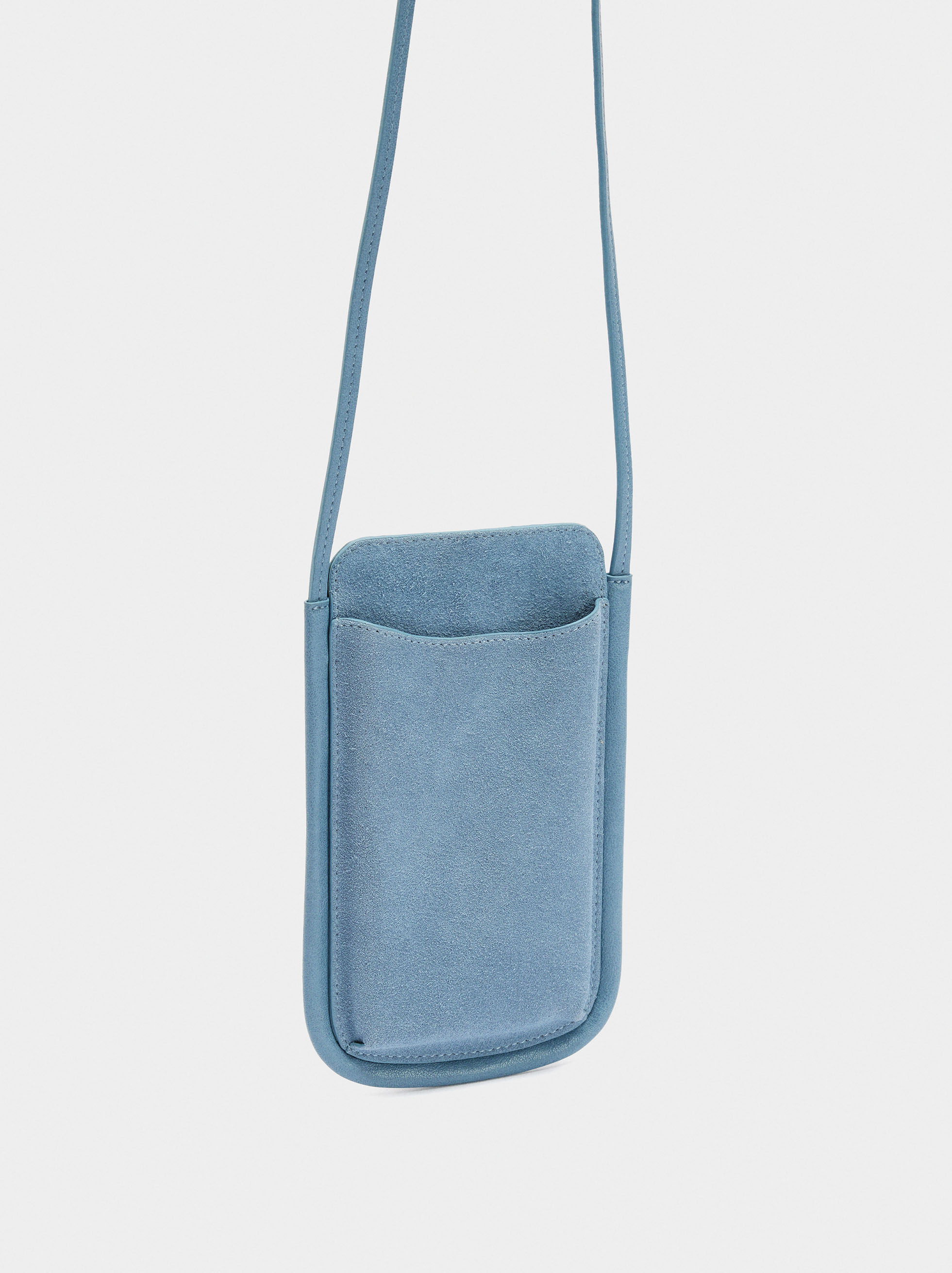 Handytasche mit Lederdetails image number 2.0