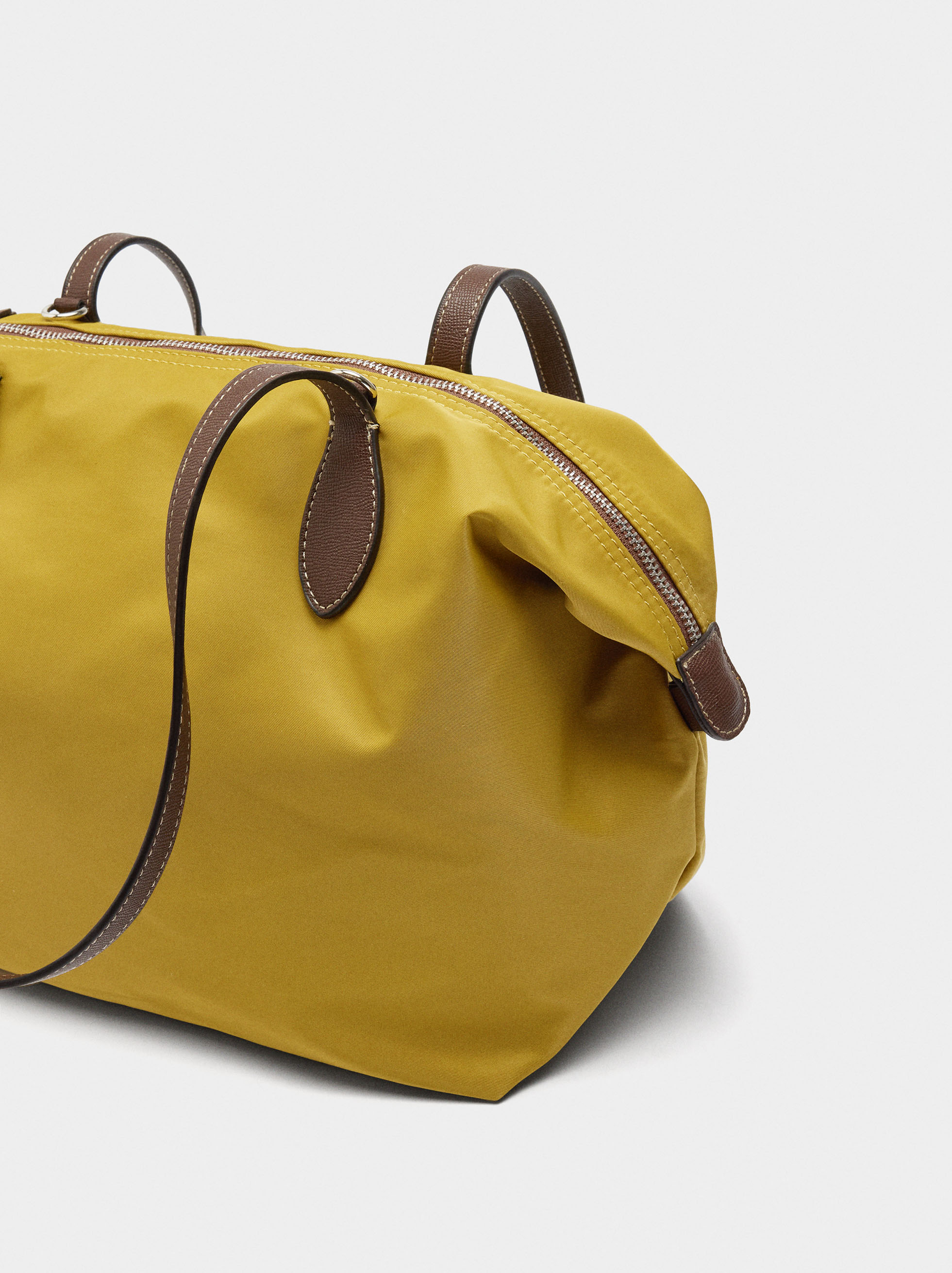 Bolso shopper de nylon L image number 2.0